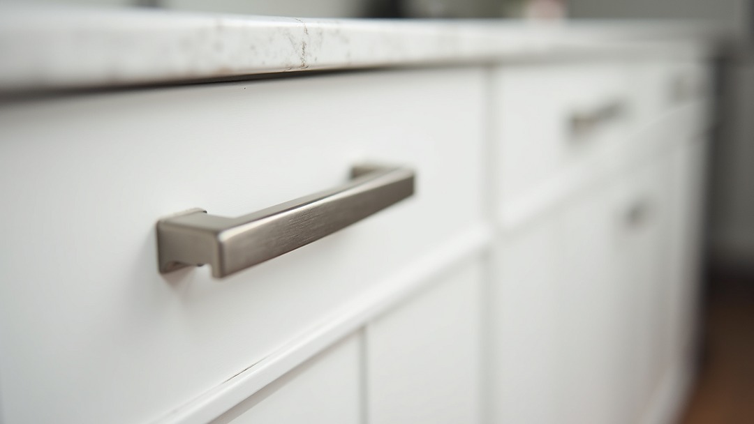 Transform your cabinets with the right hardware! Visit us and discover modern options that speak style and functionality. #CabinetHardware #HomeDecor #NorfolkCounty #KitchenDesign #HomeImprovement