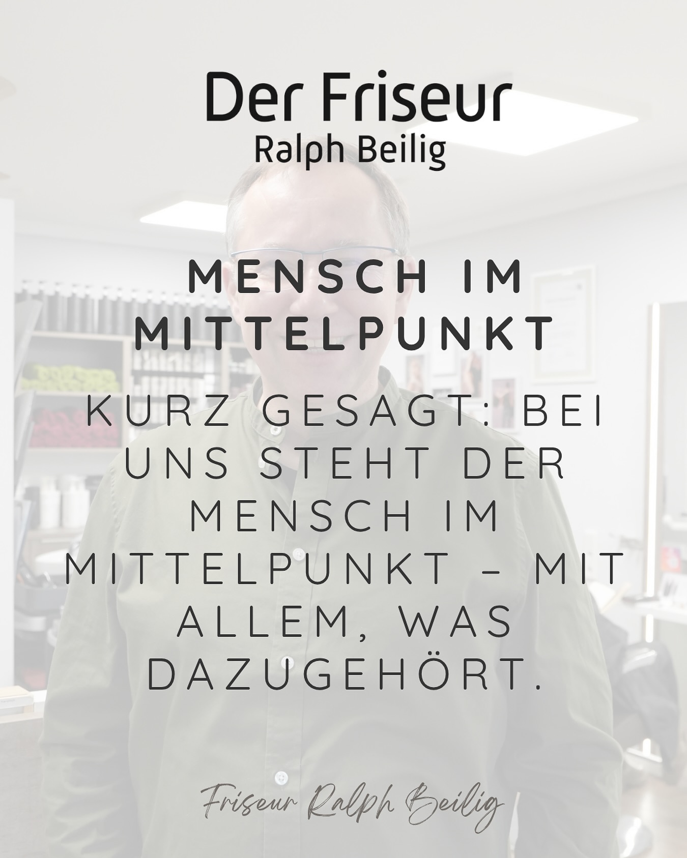 ✨ Was bei uns besonders ist ✨
Bei uns geht’s nicht nur ums Haareschneiden – sondern um dein ganz persönliches Wohlfühlerlebnis. 💛
Was unsere Kund:innen an uns schätzen:
💬 ehrliche & typgerechte Beratung
✂️ handwerkliche Präzision
🌿 hochwertige, ammoniakfreie Produkte
🤍 entspannte Atmosphäre & persönliche Betreuung
Kurz gesagt: Bei uns steht der Mensch im Mittelpunkt – mit allem, was dazugehört.
#friseurliebe #friseurköln #friseurralphbeilig #wohlfühlmoment #haarliebe #ehrlicheberatung #haarpflege #handwerkskunst #cologne #kundenliebe #haarmomente