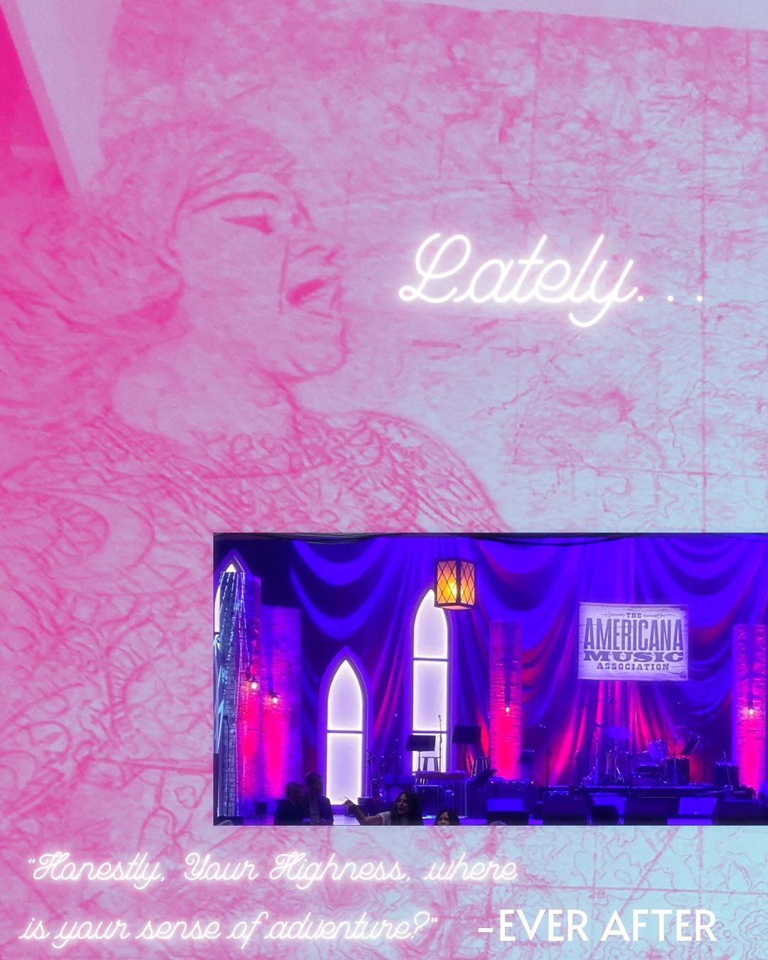 Overcoming a lot of fears lately. And a lot of cool opportunities