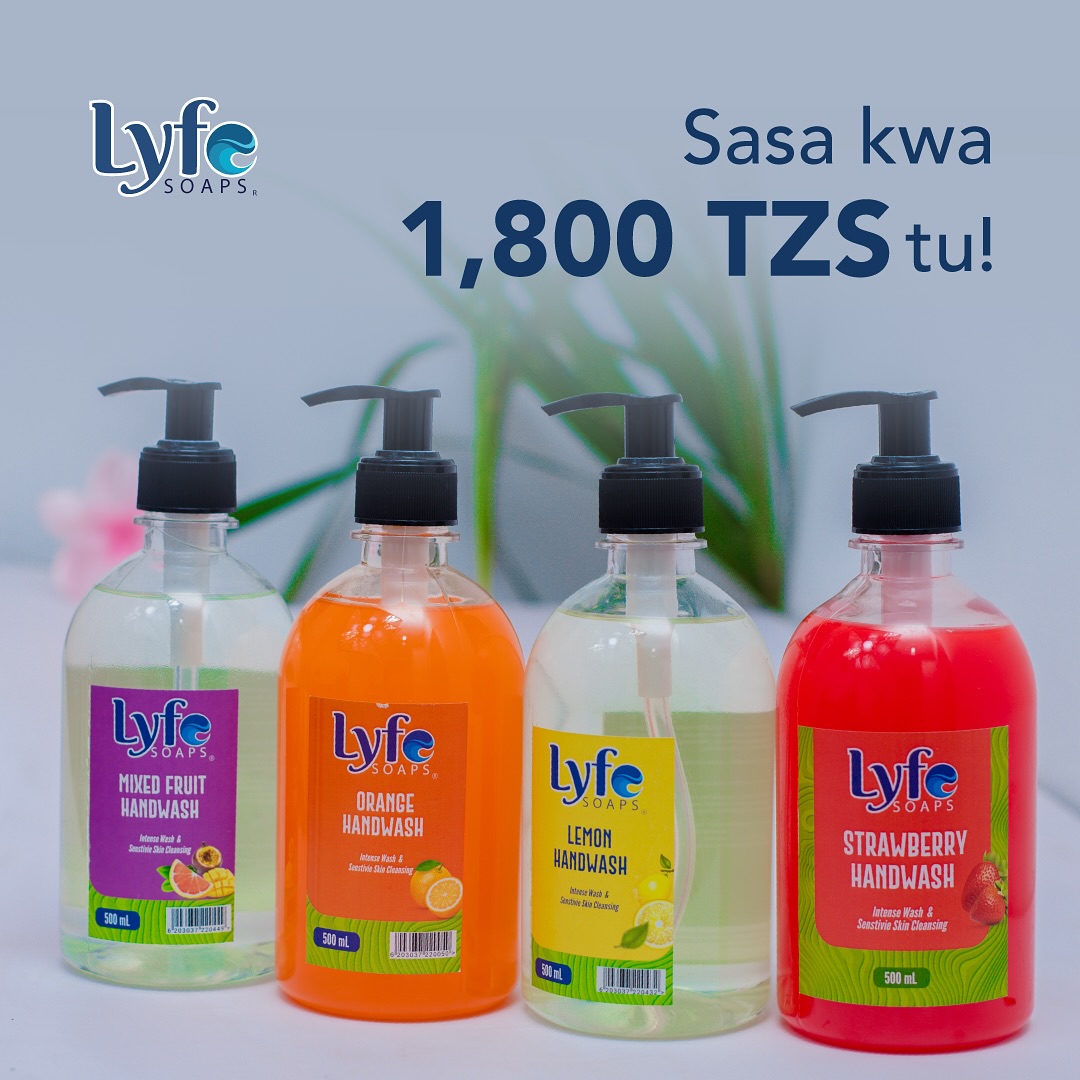 Usafi mikononi mwako na @lyfesoaps
Pata Lyfesoaps hand-wash kwa bei punguzo ya TZS 1,800 tu!
#budgetfriendly #handwash #chagualyfesoaps #cleanhands #dailyessentials #handcare