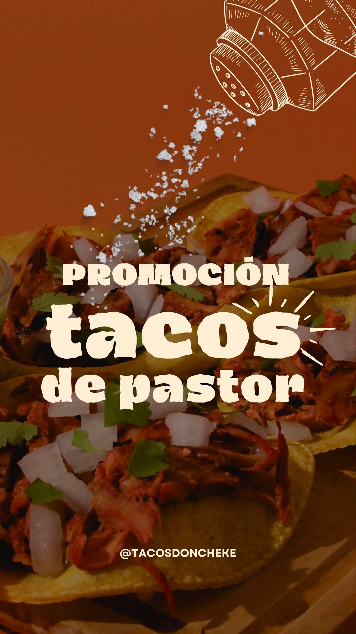 🌮 ¡Miércoles de antojo en Tacos Don Cheke! 🌮
Ven a disfrutar nuestros tacos al pastor por solo $2 🤩🔥
El sabor del trompo, recién cortado y con todo el sazón mexicano 🇲🇽
👉 ¡Solo los miércoles! No te lo pierdas.