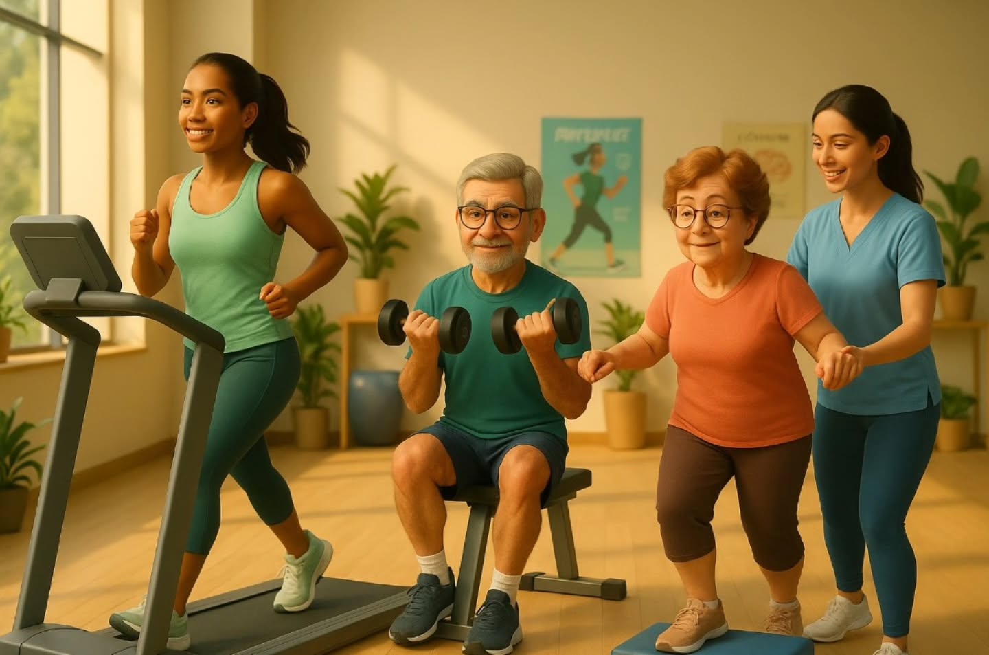 O que funciona para melhorar os sintomas e retardar a progressão na Doença de Parkinson?
Além dos tratamentos convencionais, como medicamentos e cirurgia, há cada vez mais evidências de que atividade física regular é um dos recursos mais eficazes para melhorar a mobilidade, reduzir limitações e promover qualidade de vida.
O exercício físico é considerado parte essencial do tratamento. Entre os benefícios mais importantes:
▫️Melhora da marcha, equilíbrio e coordenação
▫️Redução da rigidez, lentidão e tremor
▫️Melhora de humor, sono e cognição
▫️Diminuição do risco de quedas
▫️Maior autonomia nas atividades do dia a dia
▫️Possível retardo da progressão dos sintomas ao longo do tempo
ATENÇÃO! Na Doença de Parkinson, exercício é tratamento.
A escolha deve considerar o estágio da doença, limitações individuais e preferências pessoais. As principais modalidades com evidências científicas são:
▫️Exercício aeróbico
Caminhada rápida, corrida, bicicleta, natação, entre outros,
Alta ou moderada intensidade / 3 vezes na semana / 30 minutos por sessão
▫️Treino de força e resistência
Musculação ou faixas elásticas,
Pelo menos 2 a 3 vezes por semana
▫️Treino neuromotor e flexibilidade
Treinos de equilíbrio e agilidade.
Pelo menos 2 a 3 vezes por semana
📢 Cuidados com segurança e prevenção de quedas: Antes de iniciar um programa de exercícios, recomenda-se avaliação com neurologista e acompanhamento com profissional (de preferência fisioterapeuta) especializado em Doença de Parkinson.
Dra Fabiana de Moraes Goraieb
Neurologista Clínica
Especialista em Distúrbios do Movimento e Doença de Parkinson
CRM 163559 SP / RQE 73129
Fonte:
Trinh, J., de Vries, N. M., Chan, P., Dekker, M. C. J., Helmich, R. C., & Bloem, B. R. (2025). The role of lifestyle interventions in symptom management and disease modification in Parkinson's disease. The Lancet. Neurology, S1474-4422(25)00305-9. Advance online publication. https://doi.org/10.1016/S1474-4422(25)00305-9