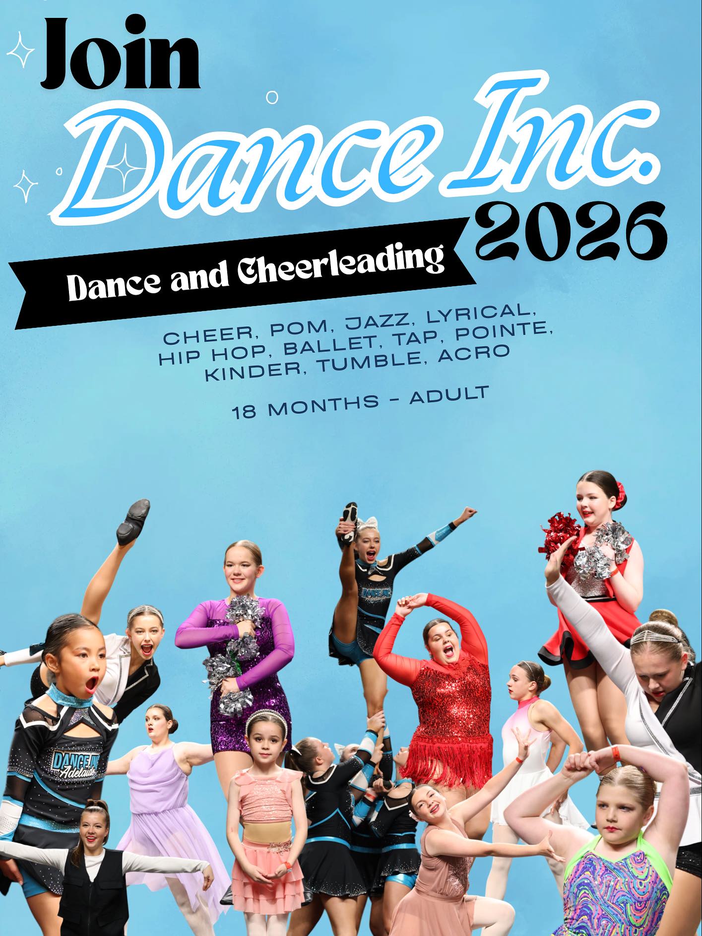 💎 ITS TIME FOR 2026 💎
Our 2026 pack is almost here, and we can’t wait to welcome you!💙 Dance Inc. Is the place to be!
If you are ready to be apart of something incredible 👉🏼 click here to register for our info pack - https://www.danceincadelaide.com/forms or click the link in our bio!
Let’s make 2026 our best season yet! we hope you are as excited as we are 🎉💙 Email admin@danceinc.biz with any questions