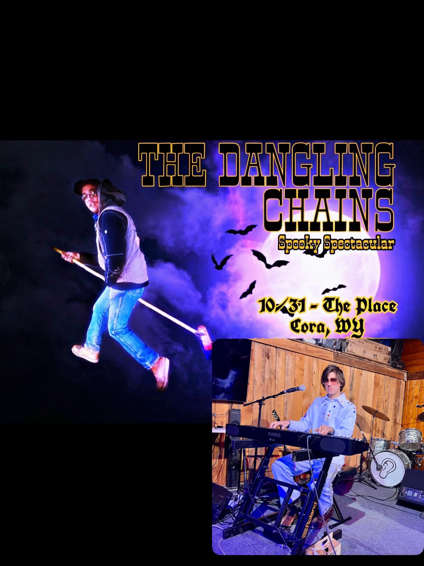 Back at the Place This Halloween! Music starts at 7pm. Bring your costumes, and we will boogie down spooky style.