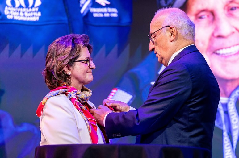 🇫🇷✨ Congratulations to Virginie Durr!
We are proud to extend our warmest congratulations to Virginie Durr, who has been awarded the Chevalier of the Légion d’Honneur, France’s highest distinction, in recognition of her outstanding professional achievements and her dedication to strengthening Franco-American ties.
Her commitment, vision, and generosity embody the very spirit of the Order.
Welcome, Virginie, to our Society’s family of members who share in this noble tradition of service and excellence.
#LegiondHonneur #ASFLH #FrancoAmericanFriendship #FrenchLegionofHonor #Excellence #Service