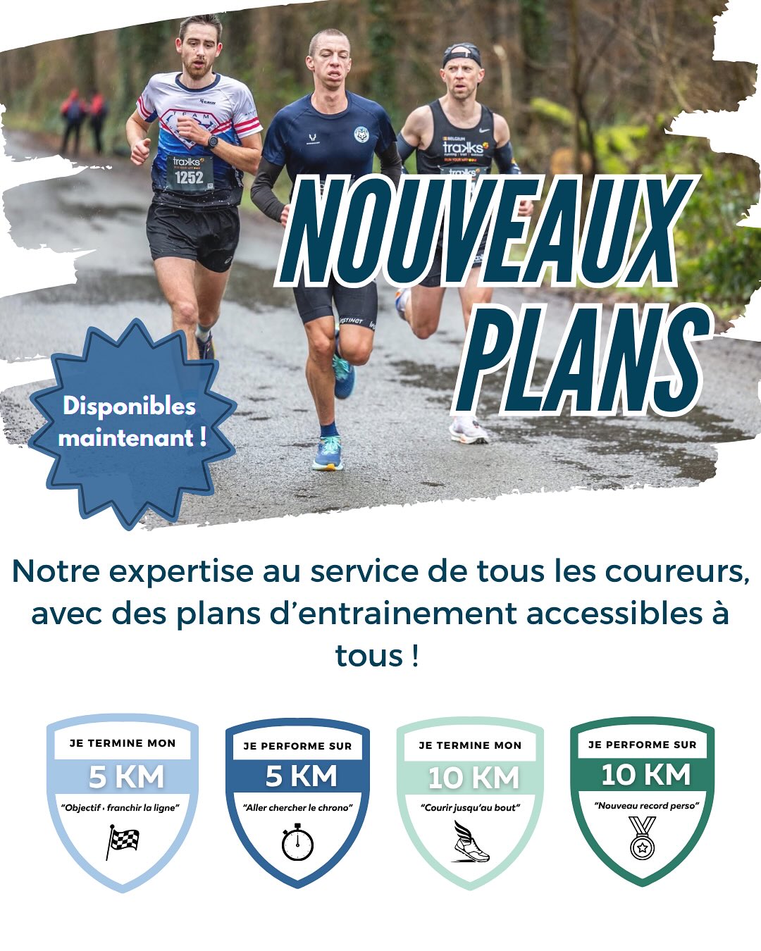 🎯 Objectif Corrida de fin d’année !
Les corridas approchent à grands pas 🏃♂️🔥
Tu veux battre ton chrono sur 5 ou 10 km ou simplement terminer ta course avec le sourire ? C’est maintenant qu’il faut t’y mettre 💪
👉 Les plans d’entraînement 5 km et 10 km Movinity sont conçus pour te guider pas à pas jusqu’à ta corrida de fin d’année.
Des séances structurées, progressives et efficaces, pensées par des coachs spécialisés.
💥 Et jusqu’à fin octobre, profite de 10€ de réduction sur tous les plans !
📲 Découvre-les ici : https://www.movinity.be/plans-entrainement-cap