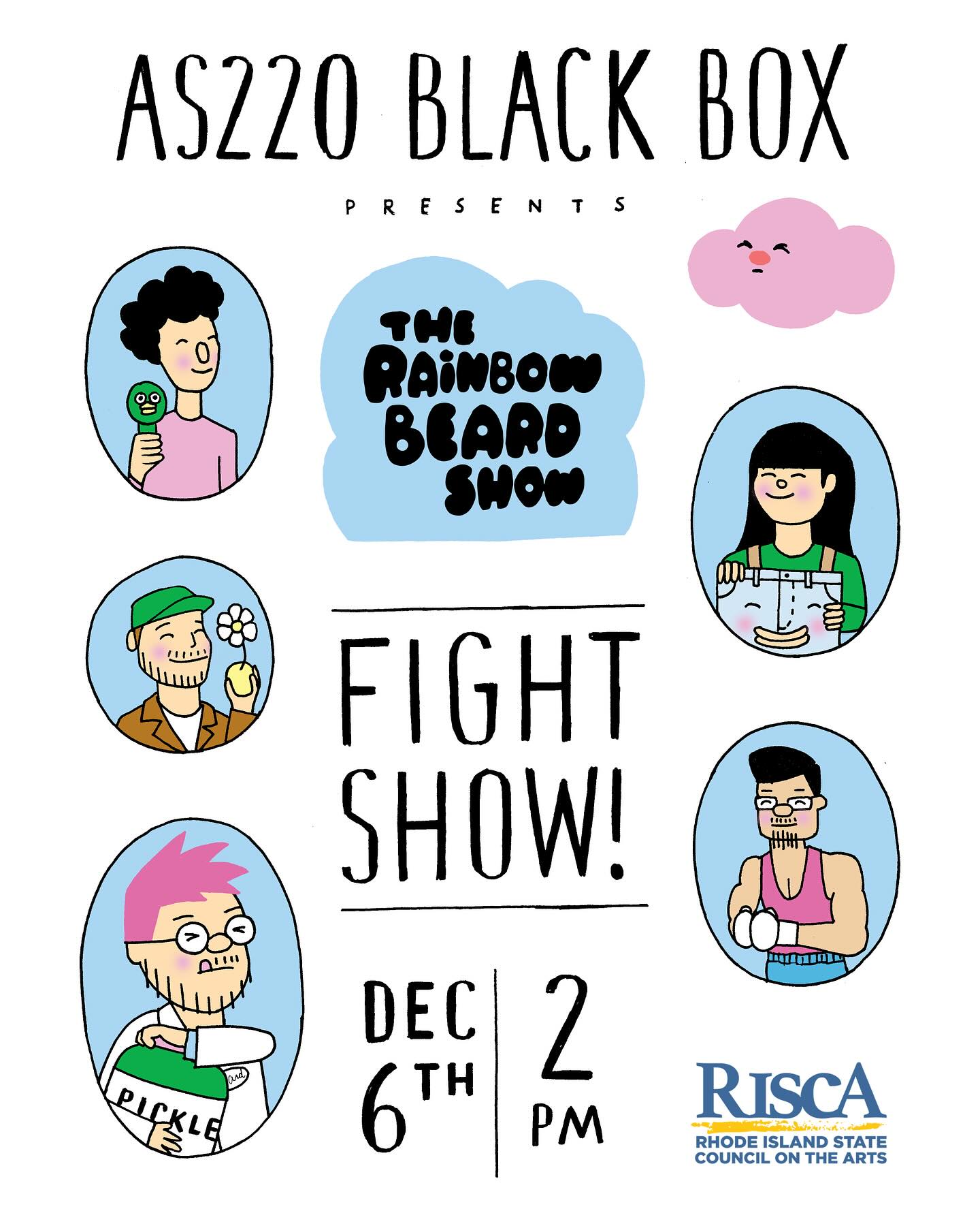 GOOD NEWS! The FIGHT SHOW is gonna happen this DECEMBER 6TH at 2PM! @as220providence
With @davidmoralespvd @zoebarbanogrinder @benlevinmusic and @astralgrandad joining us for a show all about why we fight! Right in the middle of the HOLIDAY SEASON! Heck, we’ll even have our annual HOLIDAY SALE with special vendors from 3-5pm! And some other surprises too! Hope you can all make it out to this one ☺️🌈💖🥊☀️📸