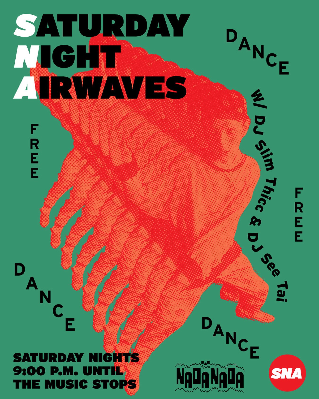 SATURDAY NIGHT DANCE PARTY EVERY SATURDAY 💃🏻✨
Featuring alternating DJs.
This Saturday @jameyseetai
Next Saturday @djslimthicc