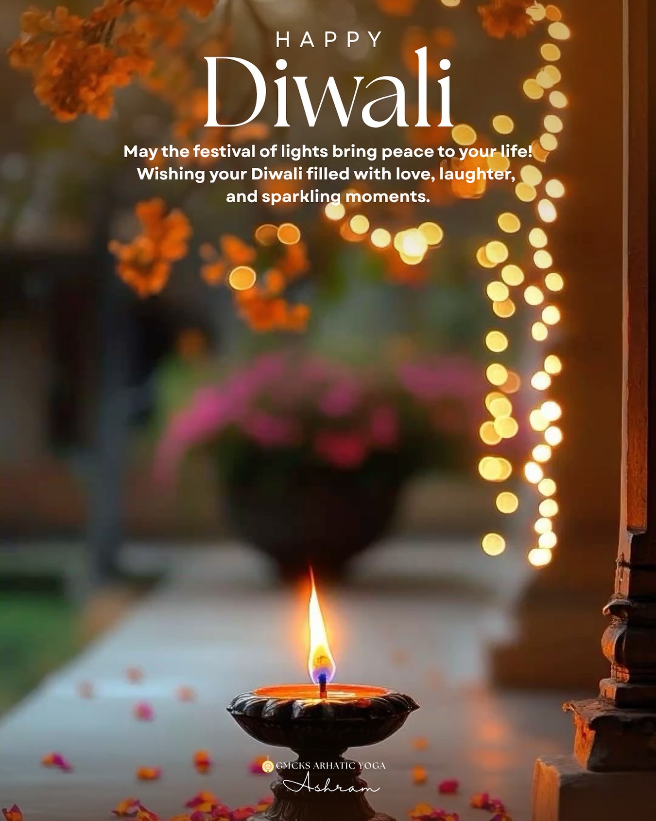 ✨ Wishing you and your loved ones a Diwali filled with light, love & blessings!
🌸 As lamps illuminate our homes, may the light of the Guru illuminate our hearts.
🌸 May we celebrate not just the outer radiance, but the inner flame of compassion and wisdom.
🌸 Let’s remember — every act of kindness, every moment of service, spreads light into the world.
From all of us at the GMCKS Arhatic Yoga Ashram,
🌼 Happy Diwali! 🌼
May this festival inspire you to walk in light, share love, and serve with joy. 💫
🔗 Stay connected with the Ashram and join us for upcoming events — link in bio!
#HappyDiwali #FestivalOfLights #GMCKSAshram #MasterChoaKokSui #SpreadTheLight #ArhaticYoga #DiwaliBlessings