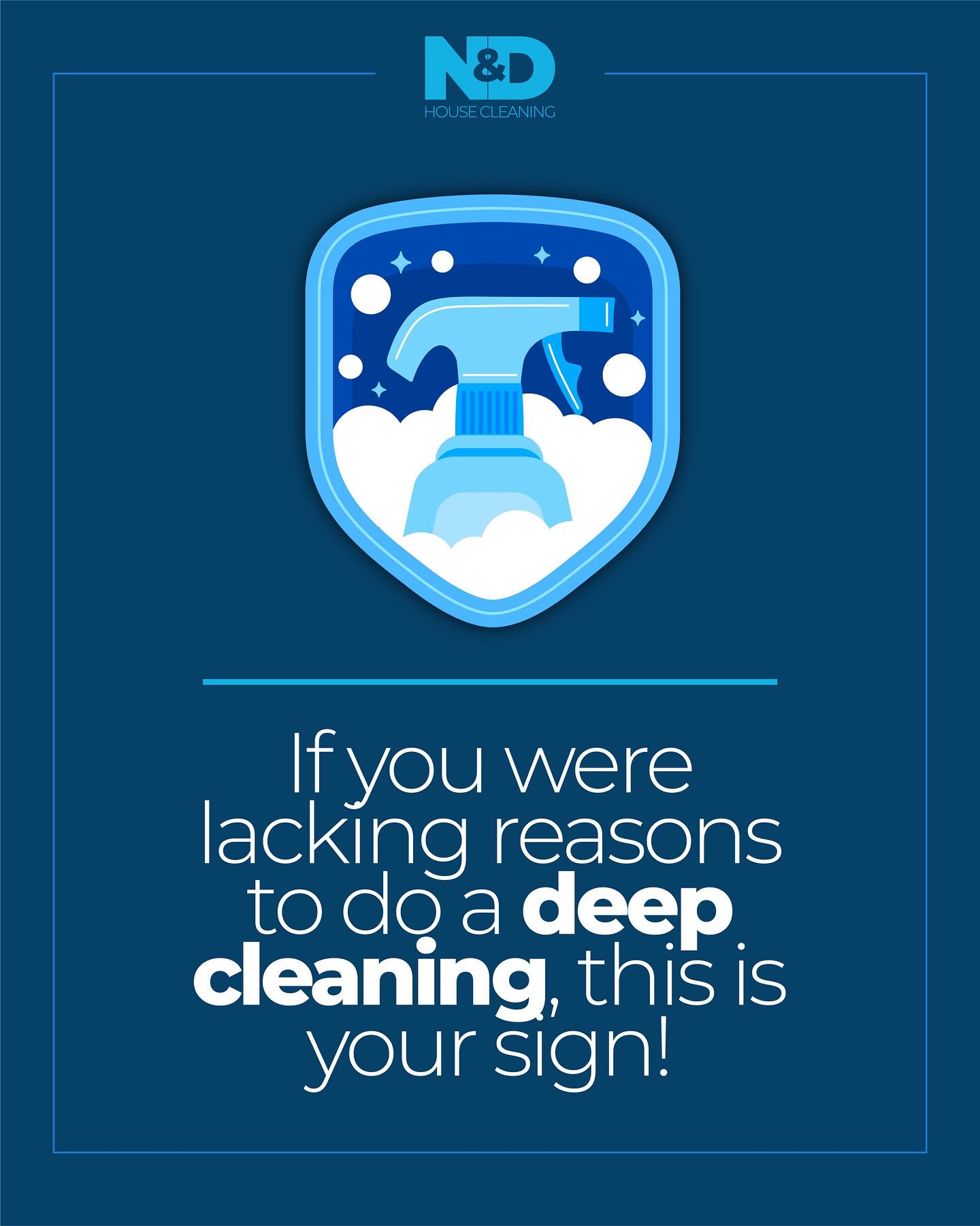 Your house needs a deep cleaning 🫣 and if you don’t believe us, these are the signs! Call us and book today 📞 470-323-7670 #ndhousecleaning #deepcleaningservice #cleaningservices