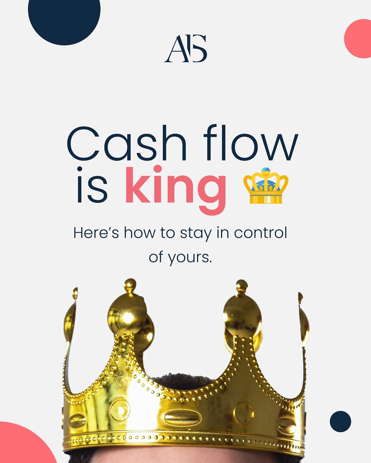 Cash flow is king 👑
You might have profit on paper, but if your cash flow isn’t managed, your business will always feel like it’s under pressure.
Cash flow is about what’s actually in your bank account — and staying on top of it means:
✔️ Tracking money in and out monthly
✔️ Invoicing promptly and chasing payments
✔️ Planning for VAT, tax, and expenses
✔️ Forecasting ahead so there are no surprises
Remember: cash flow is king 👑 — keep it healthy, and your business stays strong.
