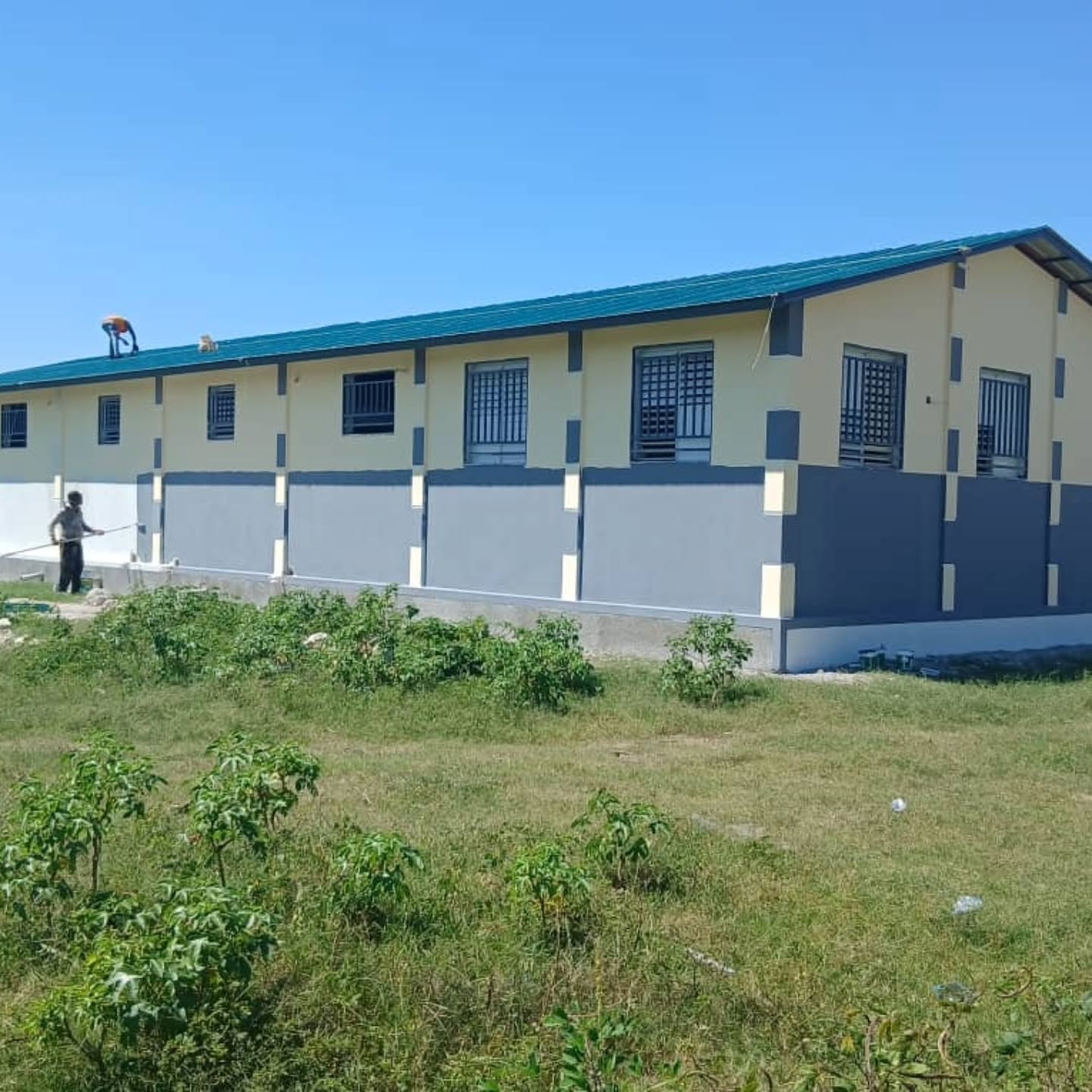 Beautiful dormitory building one is getting close! 👀
This new campus is going to si impactful for these children! 📚