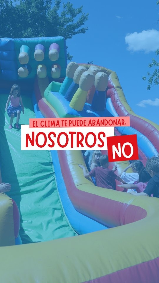 ¿Quién dijo que los cumpleaños salen siempre como los planeamos? 😅
Esta mamá tuvo que suspender todo por la lluvia… pero por suerte había elegido bien.
🎈 Puntualidad, buena onda y cero estrés → así deberían ser todos los eventos.
Si estás organizando un cumple, evento escolar o familiar… hacelo con quienes te acompañan en las buenas y en las reprogramadas ✨
💣 Recordá que tenemos promo de 2x1 de lunes a jueves en inflables.
📲 ¡Mandanos mensaje para reservar el tuyo!
\#cumpleaños #storytime #inflables #alquilerdeinflables deliveryfun #cumpleañosinfantiles #maternidad #eventosinfantiles