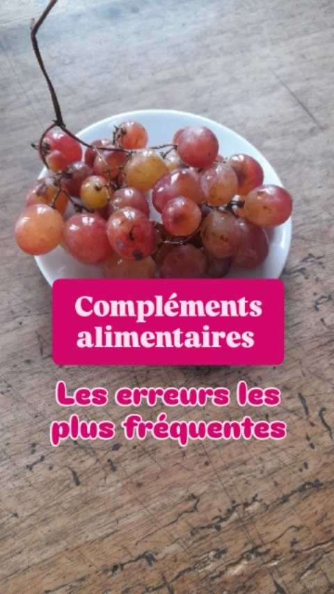 Entre toutes les pubs qu'on voit passer sur Instagram et ce qu'on pense avoir compris en faisant nos propres recherches, il y a de quoi s'y perdre et surtout faire des erreurs, qui au "mieux" vont rendre votre supplémentation inefficace (de l'argent mal dépensé et peu d'amélioration santé), au pire se révéler dangereuse pour votre santé. La prise de compléments alimentaires - comme de plantes que l'on peut penser "inoffensives"- n'est pas sans conséquences. Si vous pensez avoir besoin de vous supplementer, faites vous conseiller par un professionnel de la micronutrition et faites le point avec lui sur votre situation 😊
#micronutrition #naturopathie #santenaturelle #santefeminine #santéholistique #complements #complementsalimentaires
