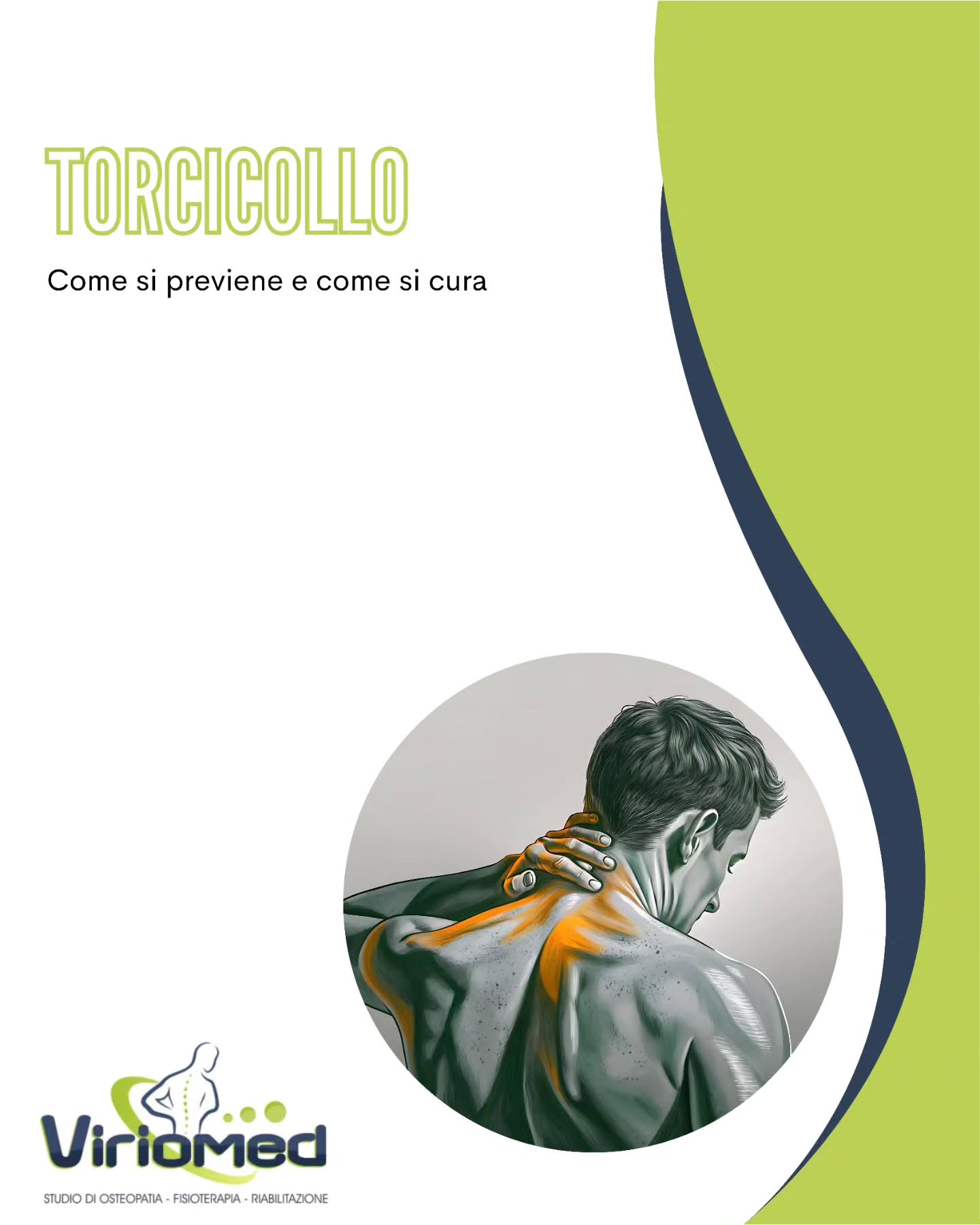 Il torcicollo è un tipo di disturbo molto diffuso, che si presenta solitamente all’improvviso e che dura al massimo qualche giorno.
Viriomed
📍 Strada comunale per San Gregorio, Loc. Mannella (VV)
📞 3206775566
📧 viriomed@libero.it
🌐 www.viriomed.it
#viriomed #fisioterapia #osteopatia #riabilitazione #posturologia #terapia #tecar #fisiotone #powershape #cryotshock #ondadurto #osteopata #ginnasticaposturale #linfodrenaggio #posturale #dimagrimento #dimagrimentolocalocalizzato #rimodellamentocorpo #tonificazione #vibovalentia #calabria #sangregoriodippona #vibomarina