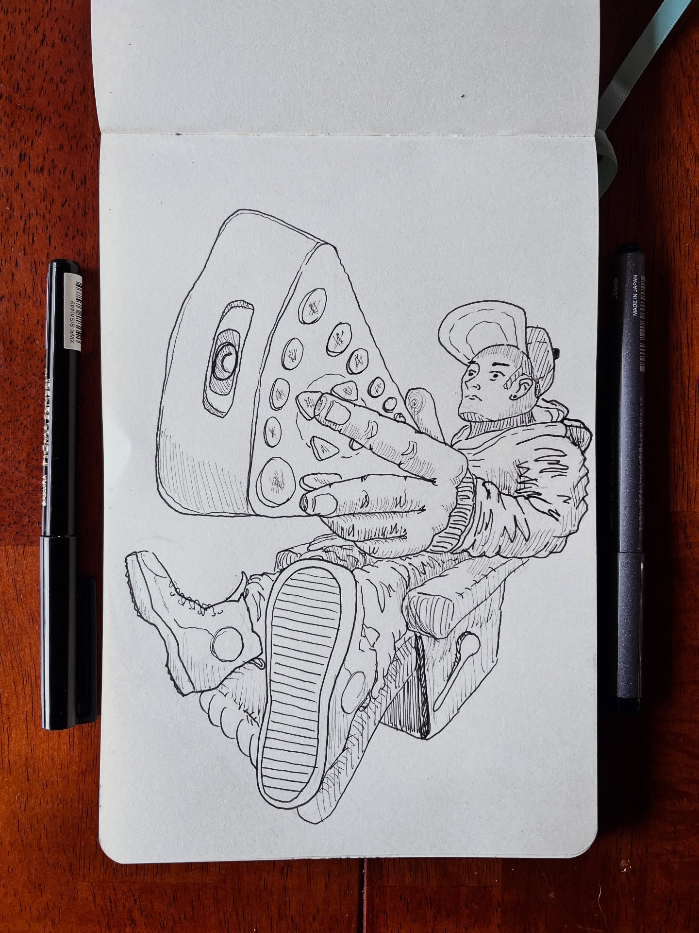 Prompt- “REMOTE” - Sometimes I just want to change this channel. This episode sucks.
-
#drawfordays @stickersfordaysllc