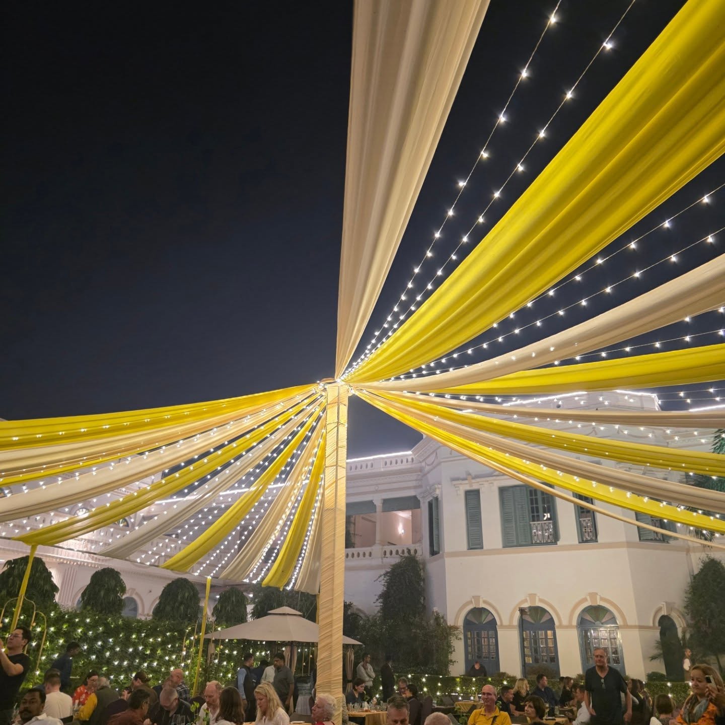 Diwali night at Kaiser Baag. Amazing food drinks music and entertainment.