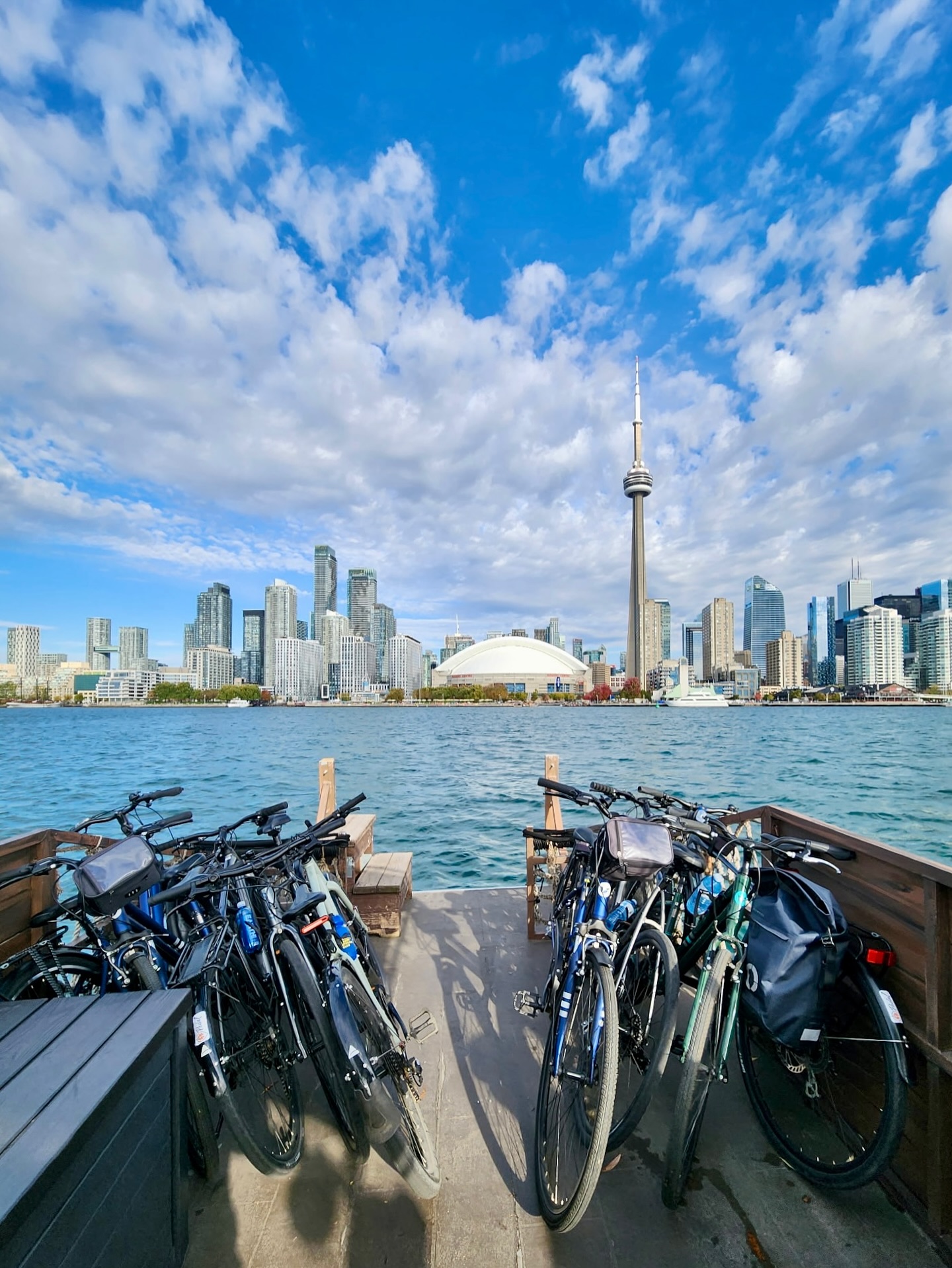 🚤✨ Sometimes the best route to a great bike ride is by boat!
We loaded our bikes, hopped aboard the water taxi and glided across the harbour - trading city buzz for island breezes. There’s nothing quite like that first view of the CN Tower shrinking behind you as Toronto Island magic comes into focus 🌿🌊
Whether you’re escaping for a few hours or the whole day, a ferry (or a cheeky water taxi) ride with your bike is pure Toronto joy - part city skyline, part lakeside getaway.
##PedalToronto #DestinationToronto #TorontoIslands #BikeTO #PirateTaxi #ExploreToronto #CyclingLife #SeeTorontoDifferently #TorontoSkyline #BikeTours #LocalGuides