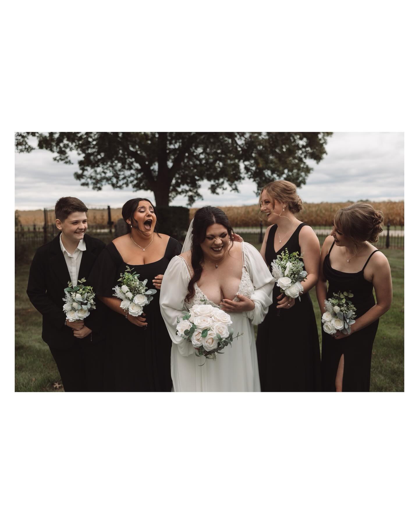 I think I’ve found my purpose in life.
I’m here to help people remember their lives in a positive way. I’m a photographer and what I do captures raw beauty, emotions and moments. I also feel at my best when I can make someone laugh or smile.
So glad to be on this earth spreading love. That’s all we need folks. Love and smiles!
www.lovephotography-mi.com
Photo from my latest wedding for tax. The prompt was “point at the biggest ho-bag here” (you definitely need to know your audience before saying this 🤣)