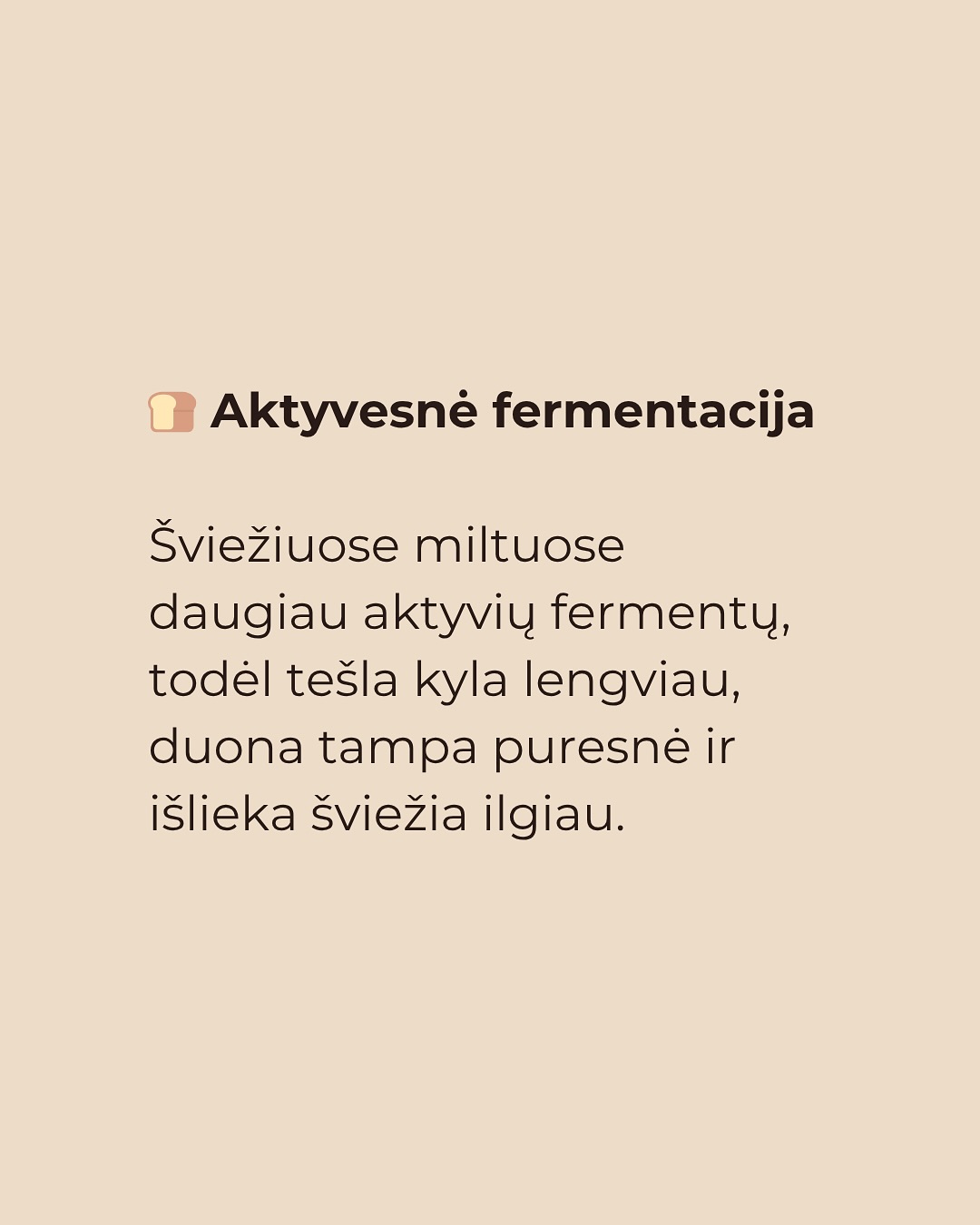 Taip kaip @bundu.bakery vertiname šviežiai skrudintą kavą, taip malūne ir kepykloje vertiname šviežiai maltus miltus 🌾
Pas mus juos visada rasite vos kelių dienų sumalimo – tiesiai iš malūno.
Kodėl tai svarbu, pasakojame karuselėje 👆🏻
O ar jūs esate pajautę skirtumą tarp šviežių ir senesnių miltų?