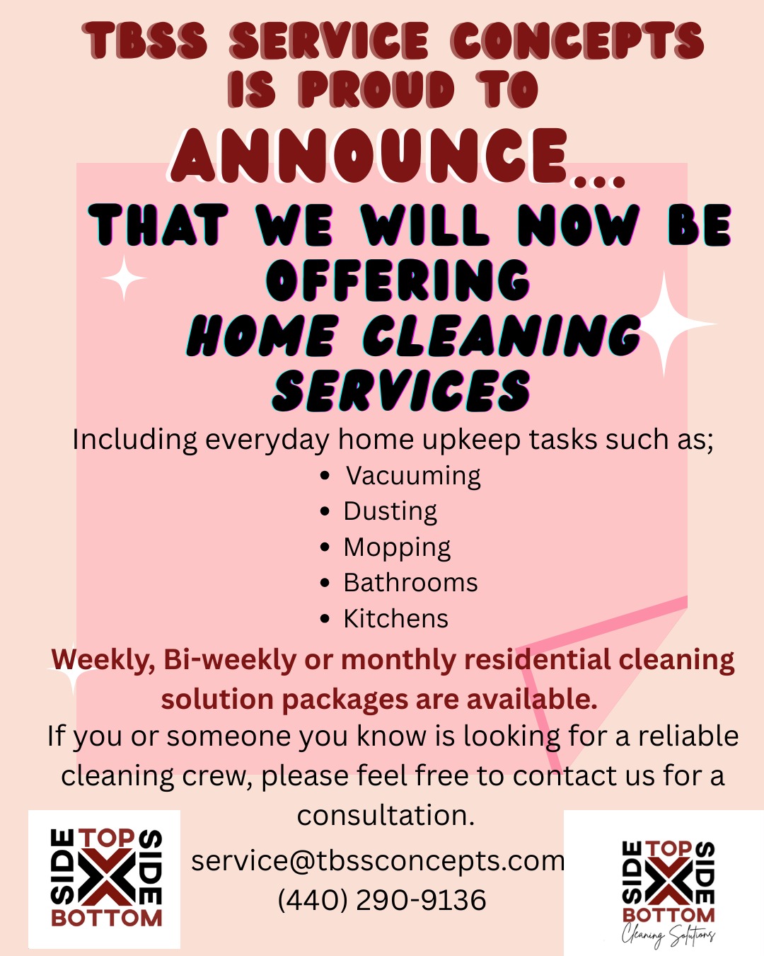 Now Offering!!