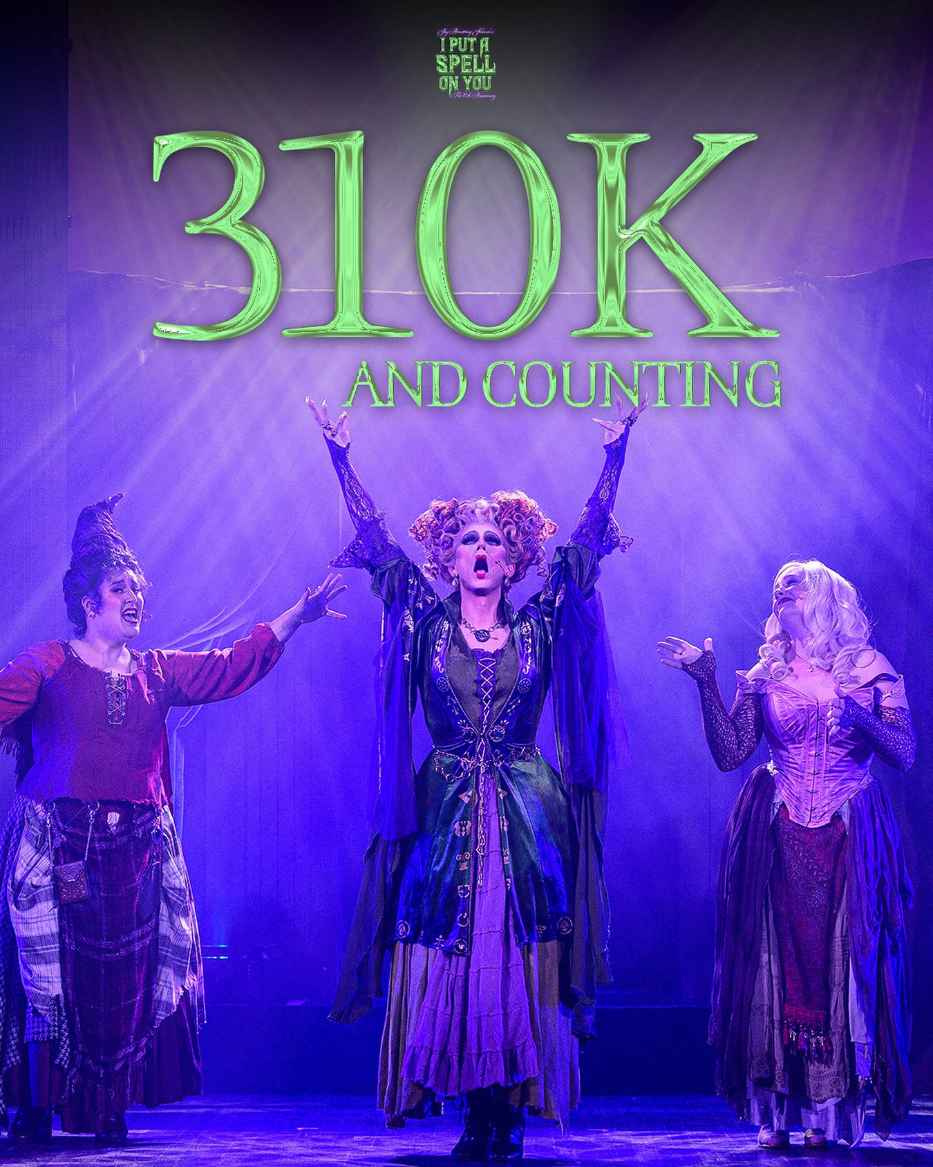 #The10thAnniversary raised $310,000 for the @aliforneycenter! Making this year the biggest #IPASOY Fundraiser to date. Let’s not stop there - we are still fundraising via SERVE, link in bio! 💜