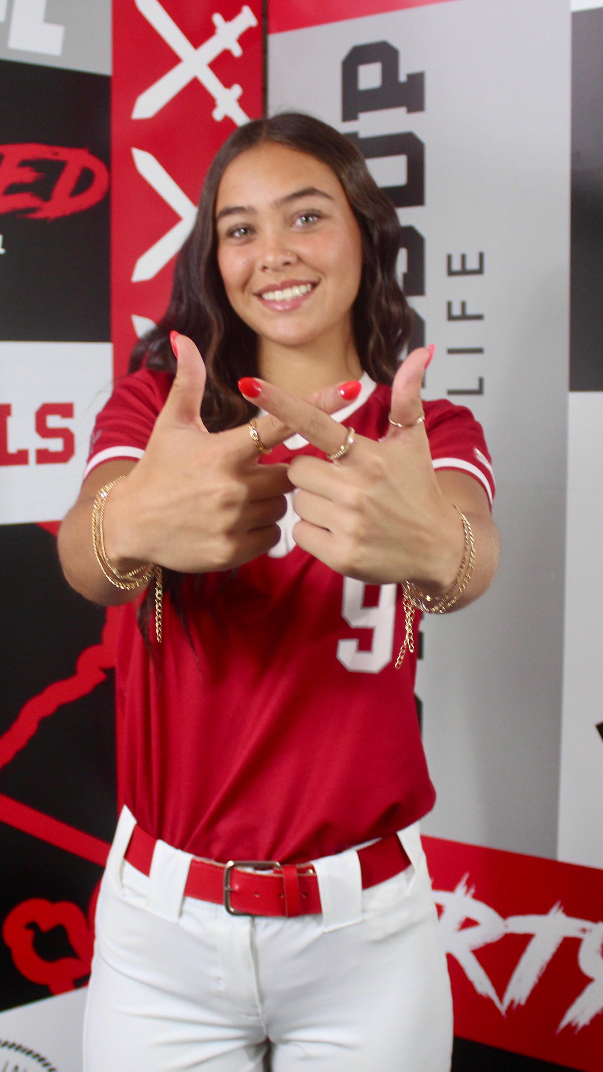 Hitting session with your newest Nicholls State 🥎 commit!!! Ava is a stud with a huge upside and will be a game changer day 1 as a freshman.