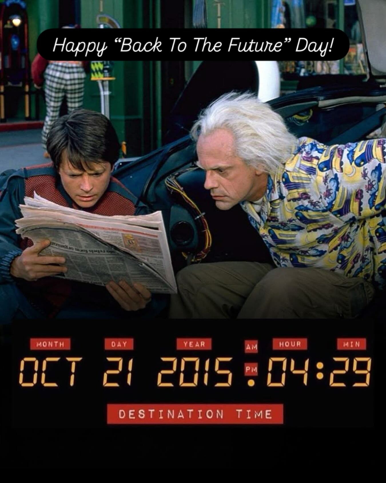 #backtothefuture #backtothefutureday #movies #fun #time