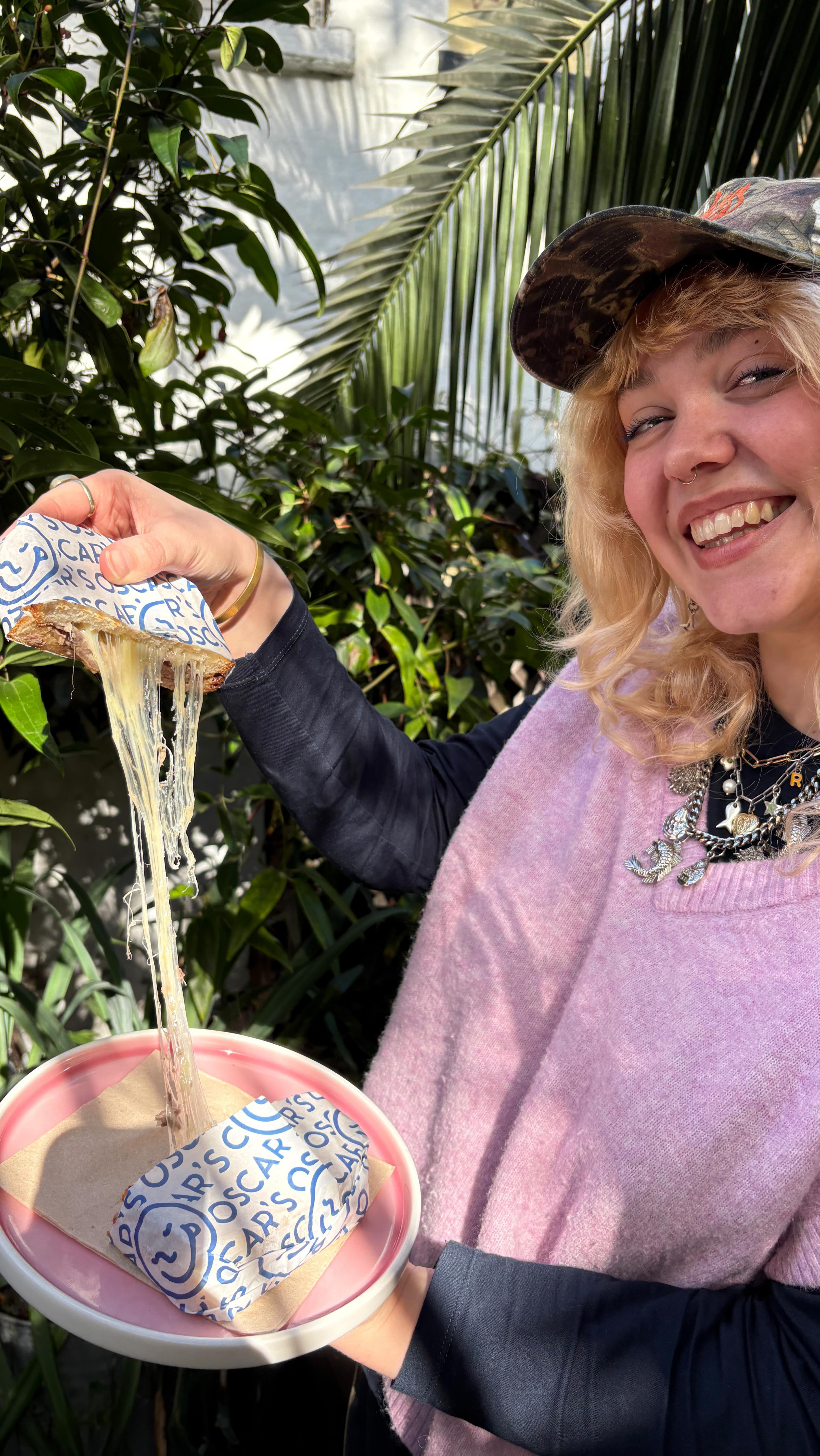 The Ladywell Cheesesteak! Roasted beef rump, caramelised french onions, and gruyère 🙂↕️ on until the end of the month!