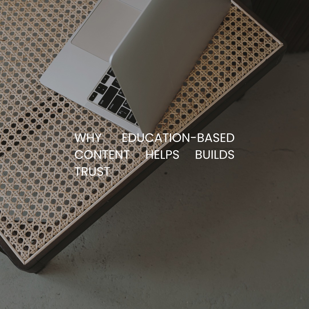 Educate, don’t just sell.
When your brand teaches, it builds connection, showing not only what you do, but why it matters.
Start showing your audience the lifestyle, the story, and the transformation behind what you offer. That’s where loyalty lives.
#brandstrategy #contentcreation #marketingtips #educationalcontent #smallbusinessgrowth #socialmediastrategy #brandingagency #goldcoastbusiness