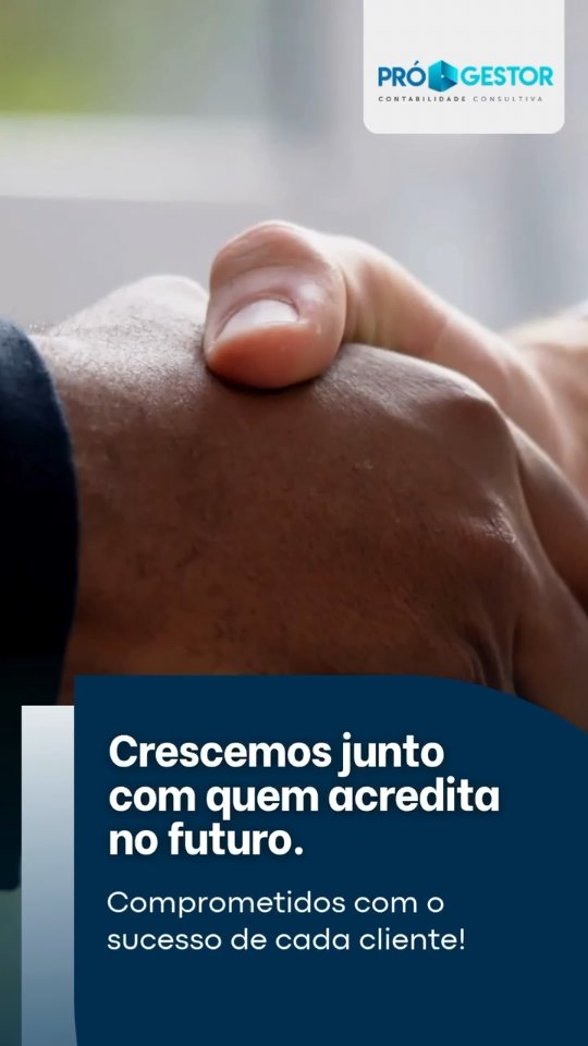 Há mais de três décadas, a Pró-Gestor Contabilidade atua com um propósito claro: ajudar empresas a crescer com segurança, planejamento e confiança.
Mais que um escritório, somos parceiros de cada conquista.
Há mais de 30 anos inspirando resultados. ✨
#ProgestorContabilidade #Proposito #CrescimentoEmpresarial