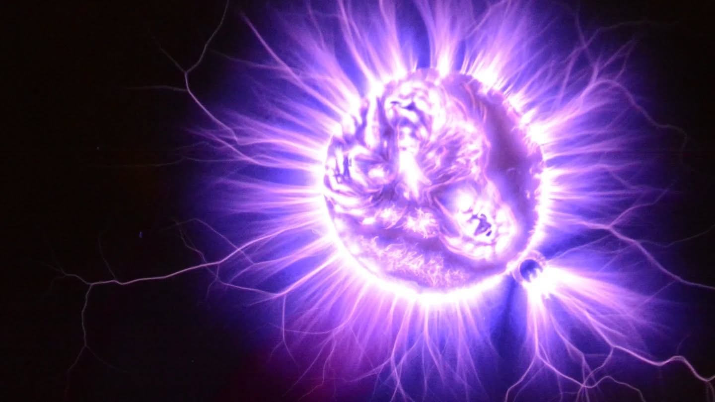 Can the aura of a work of art be captured?
𝗔𝘂𝗿𝗮 by Gabriela Acha, tries to find out.
Together with my dad Erik Busking — who rebuilt a custom high-voltage setup inspired by the original Kirlian camera (developed in the early 1900s to photograph the energetic field of living and non-living matter) — they reimagined this experiment.
⚡ Coins, leafs, jewelry — every material reacted differently when exposed to the electric discharge. Some pulsed. Some resisted. Some glowed like tiny storms.
I filmed the process, and I’m sharing a few stills here.
What do you think — is this science, magic, or both?
#Aura #KirlianPhotography #HighVoltageArt #ArtAndScience #EnergyField #NewMediaArt #VideoArt #SpiritualArt
Artist @achagabriela
Exhibited @pulchristudio