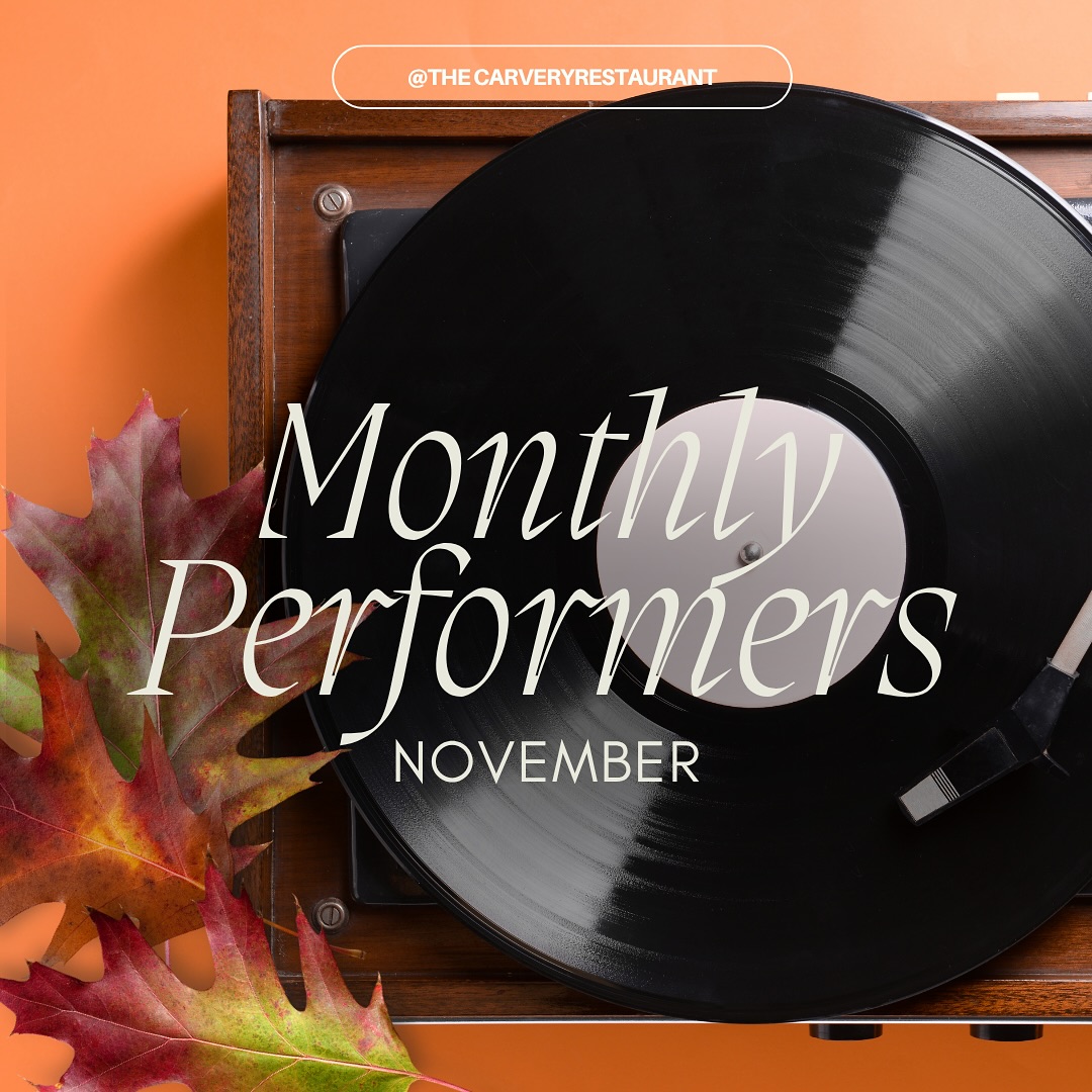 🍂 Fall in Love with Live Music at The Carvery 🍁
This November, we’re serving up more than just comfort food—we’re bringing the vibes! Join us every weekend for smooth vocals, soulful grooves, and good times with your favorite artists. Don’t miss our special RnBrunch on Nov. 9 with De May—where brunch meets rhythm and soul.
✨ Cozy up, sip something seasonal, and let the music move you.
📍 201 Pine Ave, Long Beach
📅 See full lineup in post
📞 Reserve your table now!
.
.
.
.
#LiveMusicLB #TheCarveryLB #FallVibes #LongBeachEats #RnBrunch #WeekendVibes #NovemberNights #DateNightDoneRight #LBEvents #BrunchAndBeats