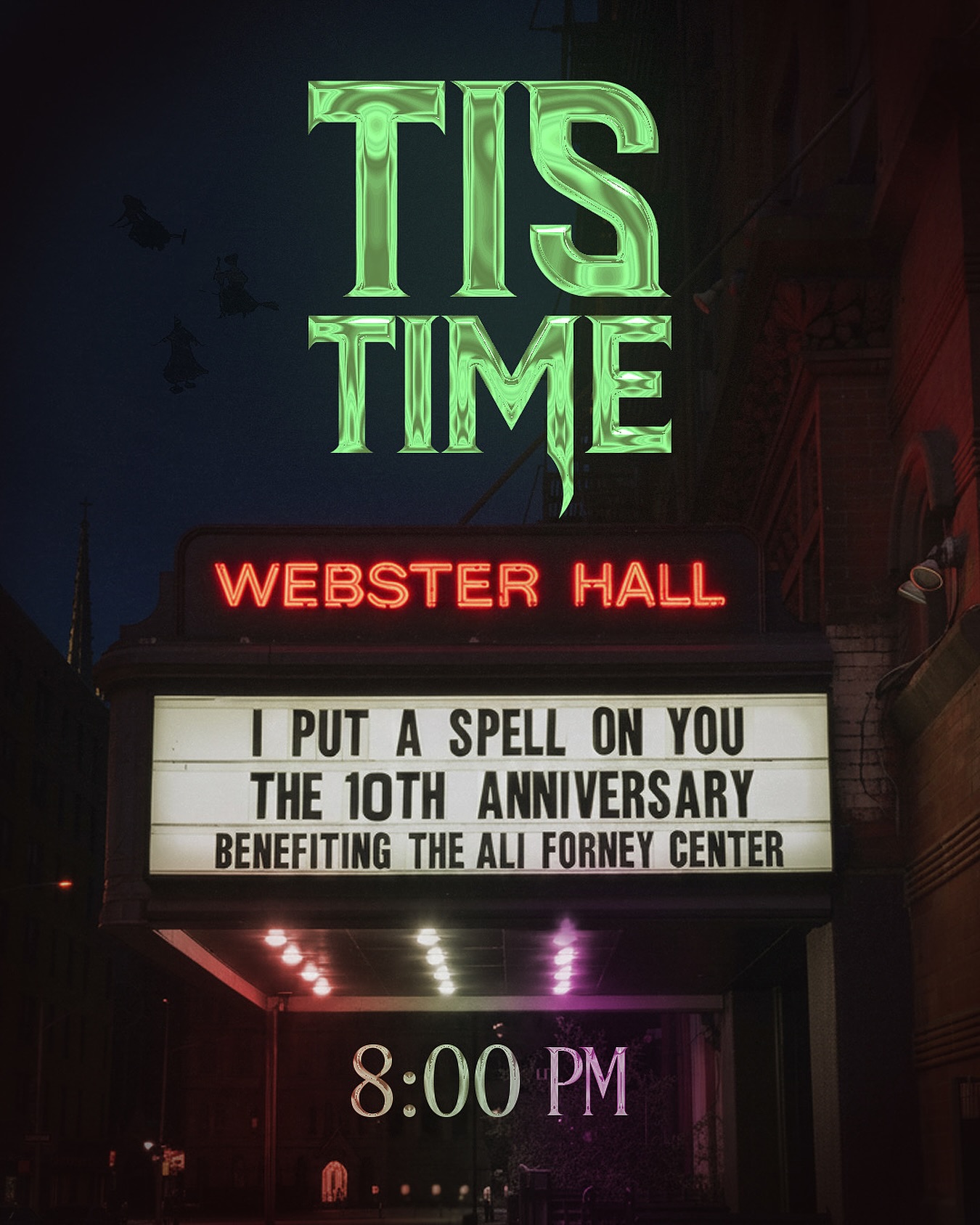 Tis Time…see you TONIGHT for #The10thAnniversary! 💜