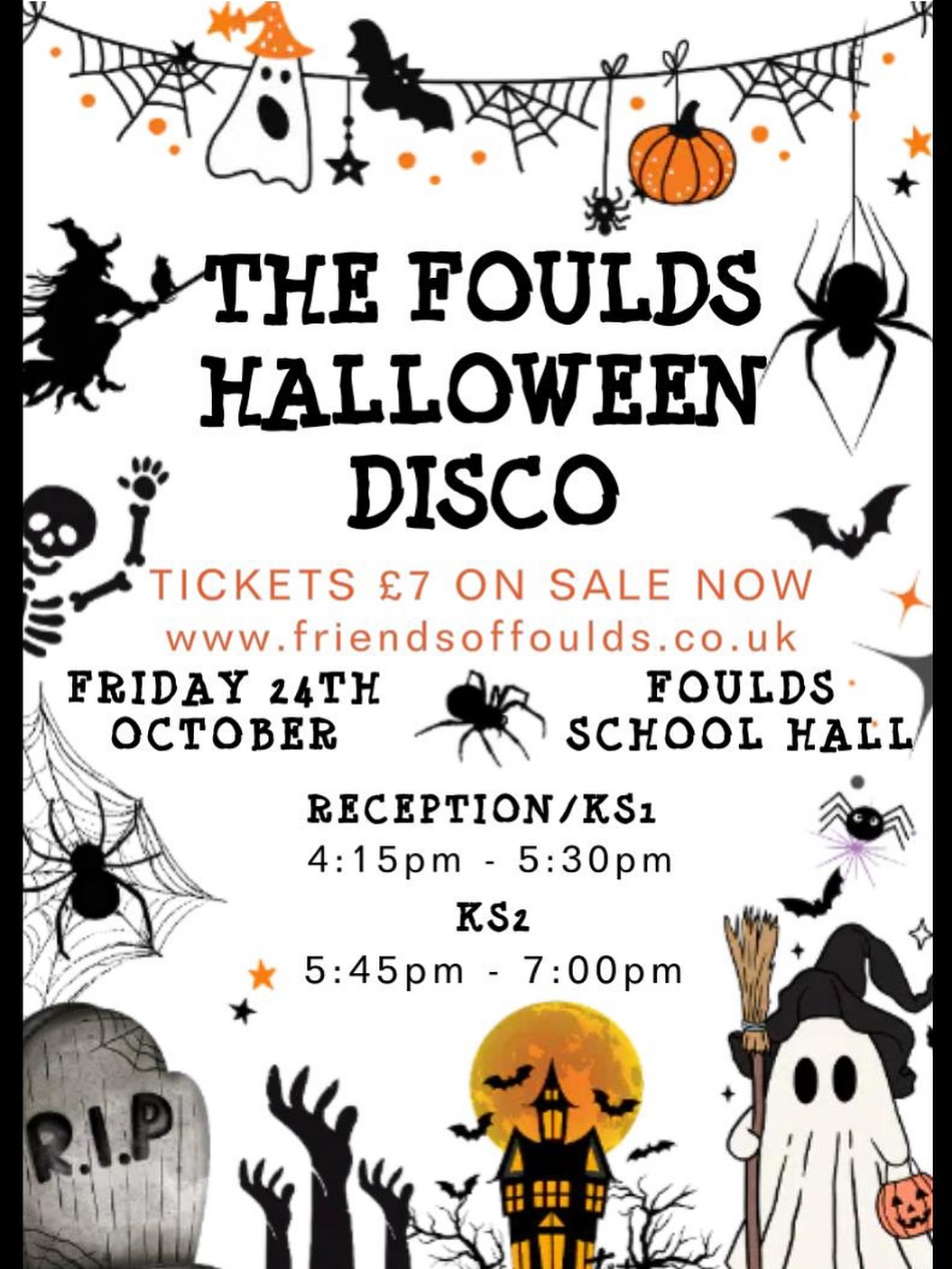 🕸️ The much-talked-about Halloween Disco is one of the most popular events of the year! 🎃
Tickets are still available — so don’t be scared or spooked… grab yours before they vanish! 👻🪩