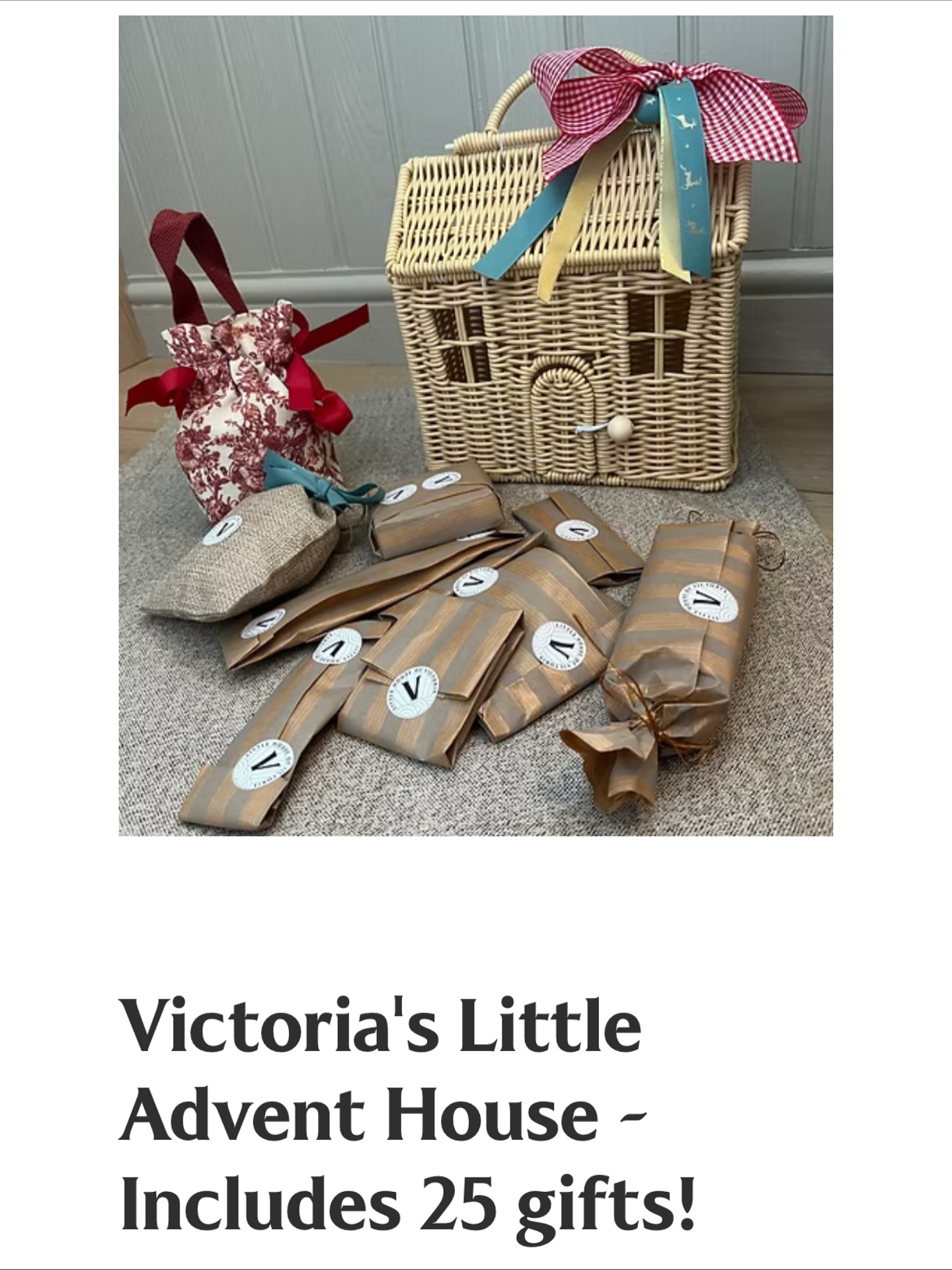 Victoria's Little Advent House, new today!
I'm feeling all festive ... is it too soon?
There are only a few of these, so I thought it best to let you know as soon as possible. It just had to be a 'little house' which is filled with 25 embroidery related goodies! There are too many to fit in the house but the rest will be in festive bags and wrapping. There is over £200 of value, it's quite a luxurious bargain!
What a treat! ❤️
#adventcalendar #embroideryadventcalendar #festive #gifting