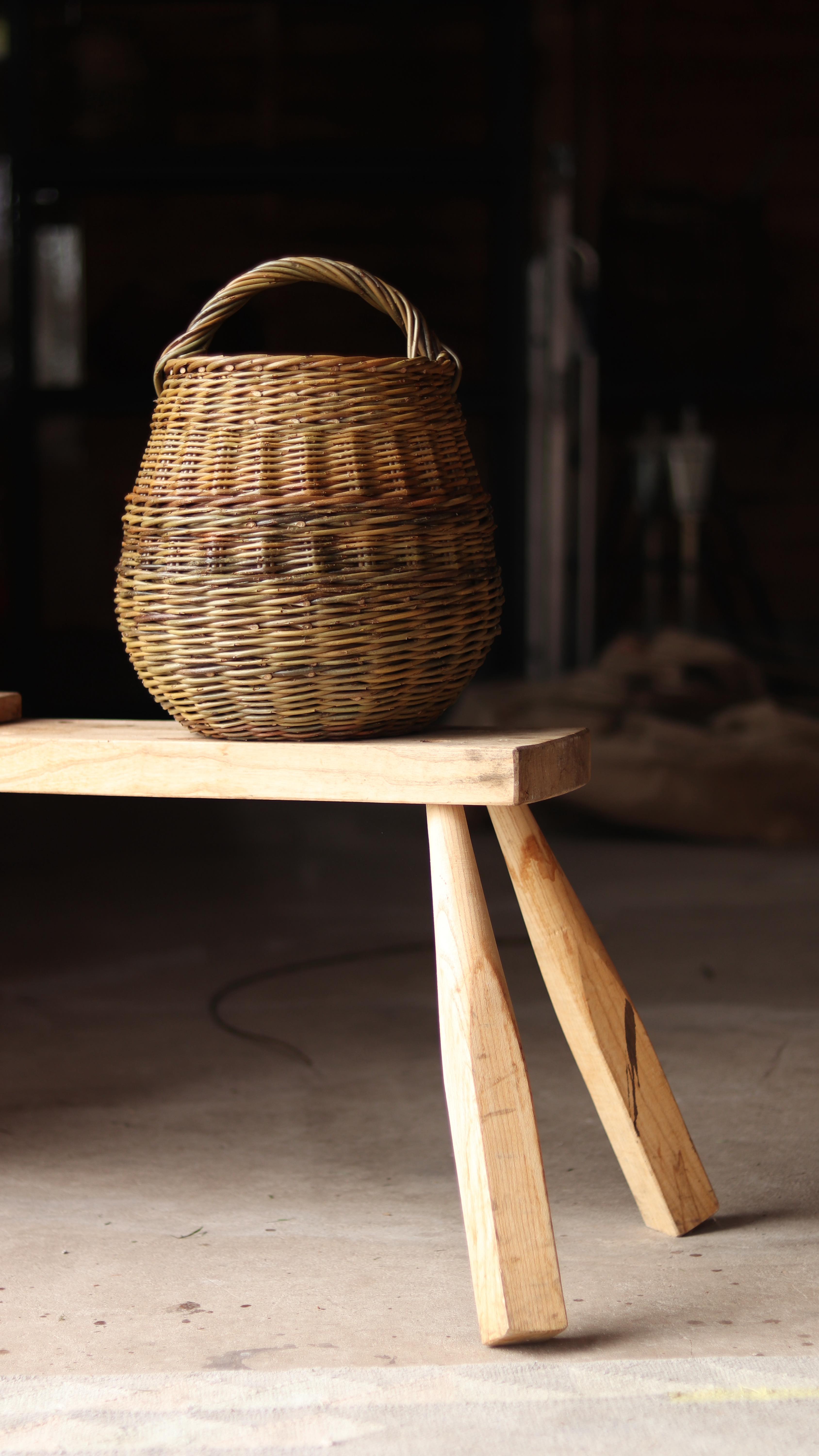 Now we’re very much in autumn, there is a definite shift at the workshop - a mellow light and a gentle pace. This basket will be one of the last pieces I’ll make for our next collection, after which point our focus will gradually transition from making to harvesting.
With the final week of making ahead of me, I’m hoping to savour working in this space, and the calm that making brings me, and of course enjoy the amazing autumnal display that I see as I look out the workshop doors.
Sarah
•
#contemporarycraft #basketmaking #basketry #willowweaving #creativeprocess #madebyhands #willow #handmade #slowmade