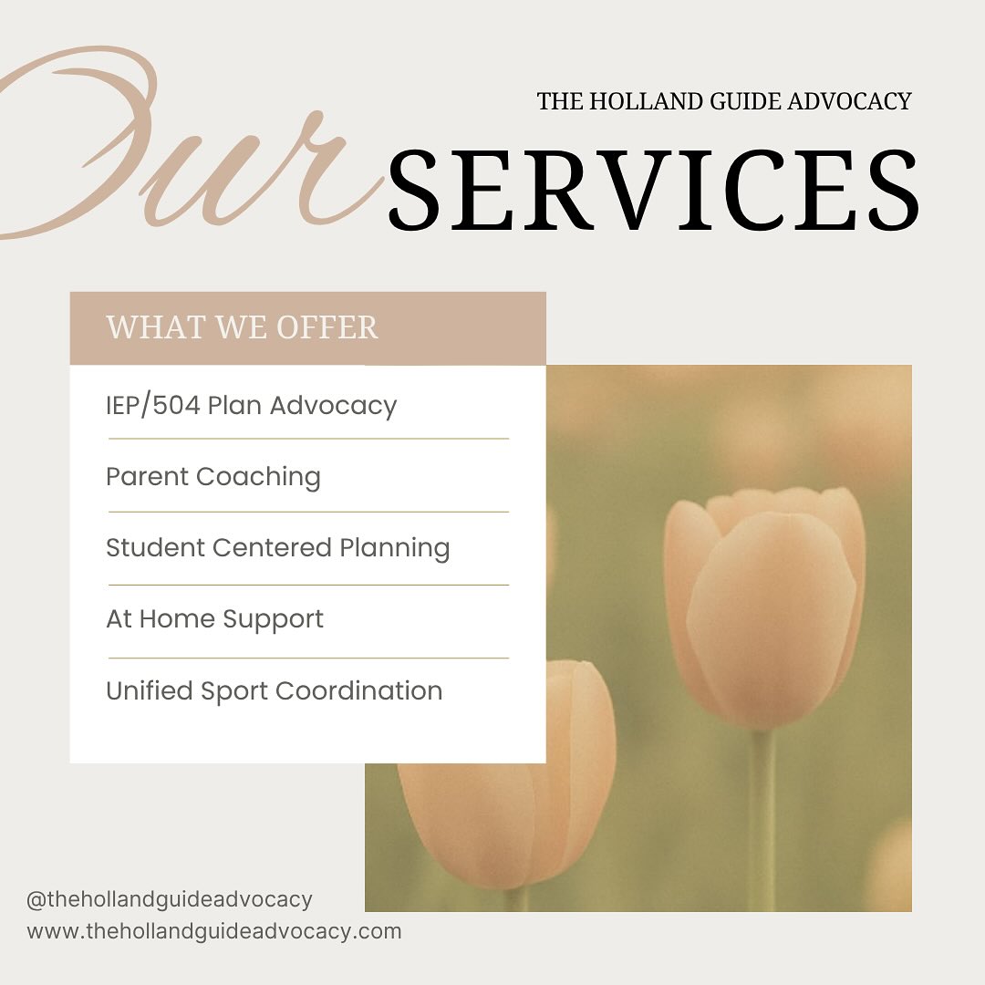 Visit www.thehollandguideadvocacy.com to schedule a free consultation🌷