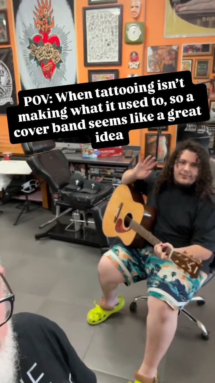 It’s nice to have options 😂
#sunsettattooparlour #tattoo #tattooing #tattshopjams