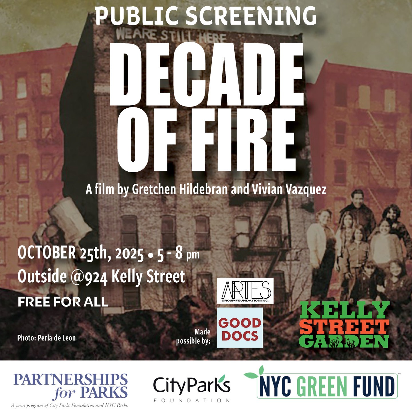 This Saturday in the garden around sunset. Watch the documentary that led to the existence of Kelly Street Garden.
Bring your own popcorn.
#gooddocs
#bananakelly