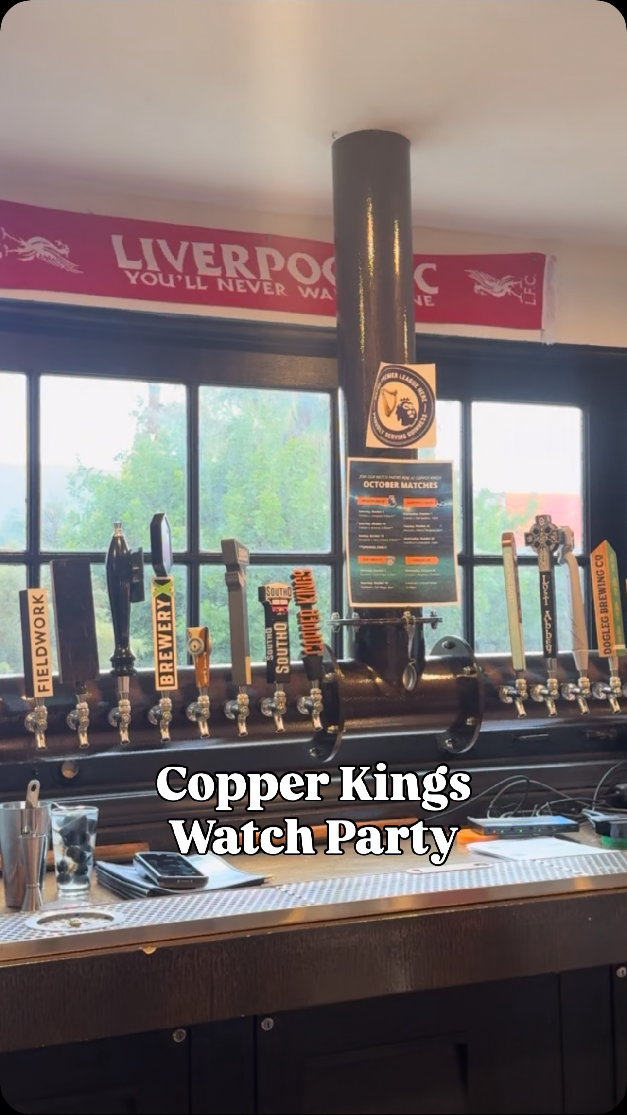 COPPER KINGS WATCH PARTY ⚽️🍔 We’re opening EARLY for the Liverpool vs. Manchester United match ⚽️🔥 Kickoff at 8:30am tomorrow (Sunday October 19th) — doors open, beers pouring, and the energy high. 🍻
Grab a $5 Guinness draft or a cup of Guinness Stew and you’re automatically entered to win a FREE Liverpool jersey! ❤️
If this is your vibe… you’re in the right place 👏
📍Copper Kings Burgers — San Marcos, CA
.
.
.
.
.
.
.
#CopperKingsBurgers #BestBurgers #GourmetBurgers #JuicyBurgers #BurgerLovers #FoodieFinds #BurgerHeaven #HandcraftedBurgers #FoodiesOfInstagram #BurgerTime #GrillMasters #CheesyGoodness #TastyBurgers #BurgerAddict #EatLocal #Foodstagram #BurgerPerfection #MouthwateringEats #SmashBurgers #SanDiego #SandiegoEats #SDMagazine #bestof2025 #bestofsandiego #dontstopmenow #bestburger #bestrestaurant