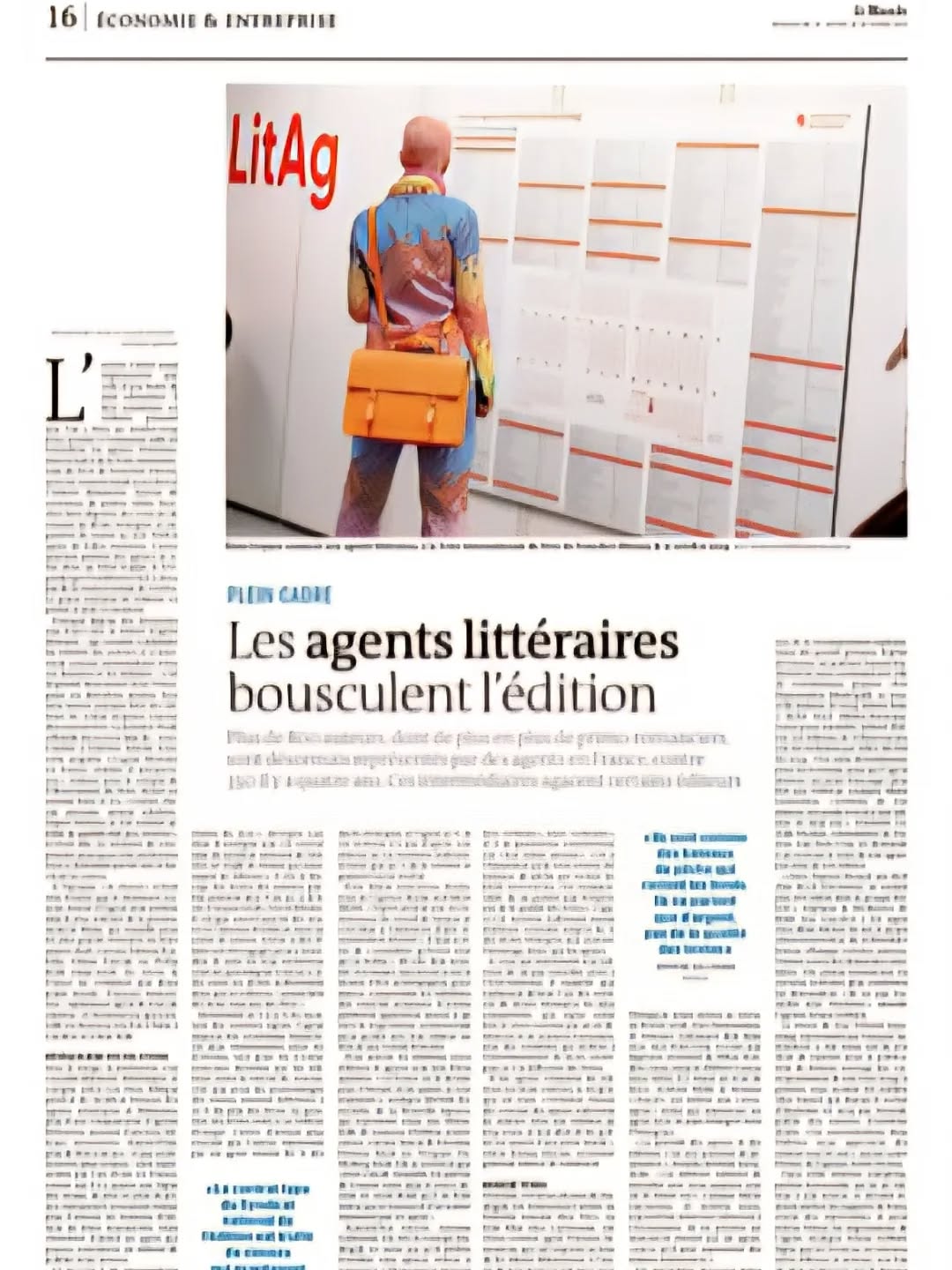 Un article sur les agents littéraires en France, c’est toujours une bonne nouvelle ! Et @natanaelwild était heureuse de répondre aux questions de Nicole Vulser. Souhaitons que cet article soit suivi de bien d’autres, dans lesquels s’exprimeront une nouvelle génération d’éditrices et d’éditeurs français, des auteurs, des agents français basés à l’étranger, des agents étrangers. L’exception culturelle française ne peut signifier la conservation d’une rente au profit de quelques uns et au détriment des auteurs !
Notre agence est heureuse de travailler en bonne entente avec la grande majorité des éditeurs français, pour des auteurs confirmés comme des primo-romanciers, des auteurs métropolitains, québécois, étrangers. Nous poursuivons notre rôle de transmission !
#agencelitteraire #literaryagency #books #booksbooksbooks #translation #travel