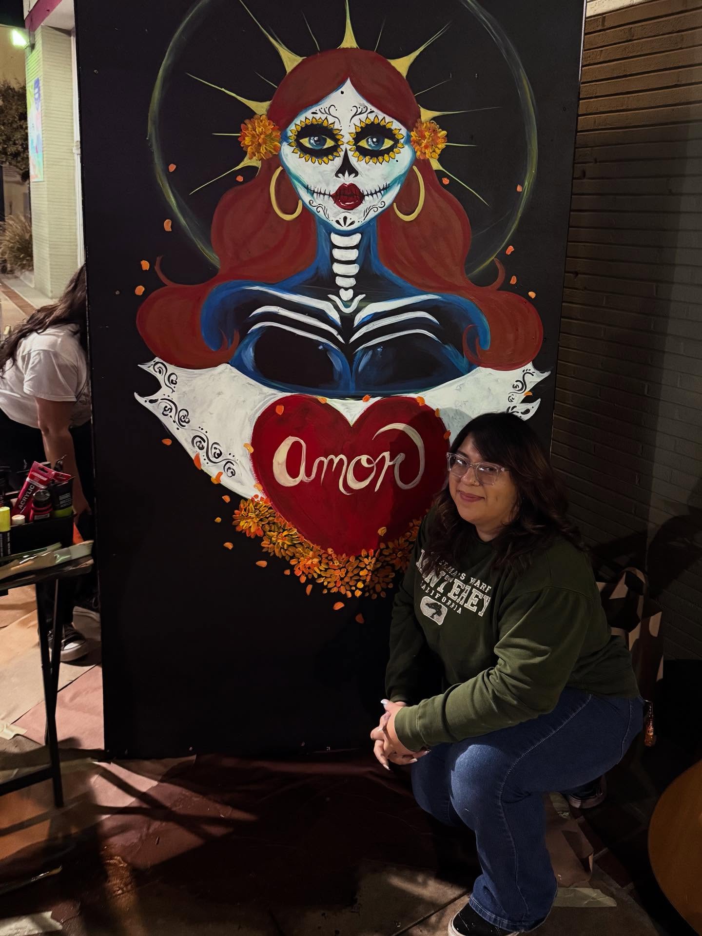 Live Paint Gilroy Friday Art Walk
@cmaptv
@gilroyartwalk
I genuinely enjoyed painting with these talented amazing artist !
@santiagomorreno
@rage.byeli
@martisilent
Photos not by me lol…
I’m so bad at taking pictures! I so appreciate everyone taking photos capturing the moment.
@perlale.24
@jcaruma
Love creating with other creatives 🥰
I paint a Catrina con un Corazón de Amor ❤️
#art #catrina #livepaining #gilroy #artwalk #amor #❤