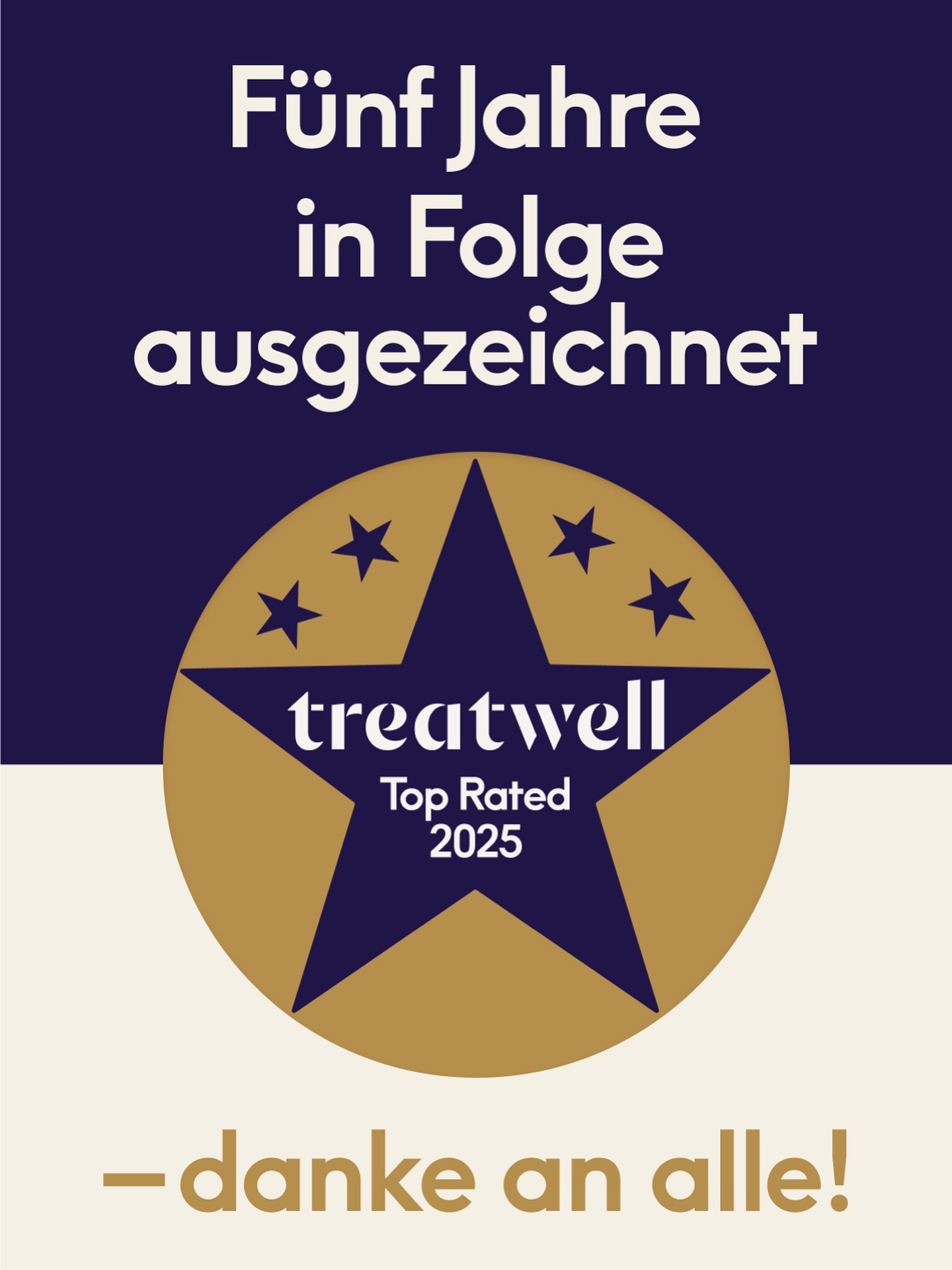 ✨ 5 Jahre in Folge Top Rated auf Treatwell! ✨
Danke an euch – unsere wundervollen Kund*innen 💖
Euer Vertrauen, eure Bewertungen und eure Treue haben das möglich gemacht!
Ohne euch gäbe es diesen Titel nicht – 5 Jahre in Folge! 🙏
Wir sind stolz, euch bei Tigerlily täglich verwöhnen zu dürfen 💫
#tigerlilywaxing #tigerlilyberlin #treatwelltoprated #dankeeuch #waxingberlin #laserberlin #beautyberlin #treatwelldeutschland #dedicatedtosmoothness #twtoprated2025