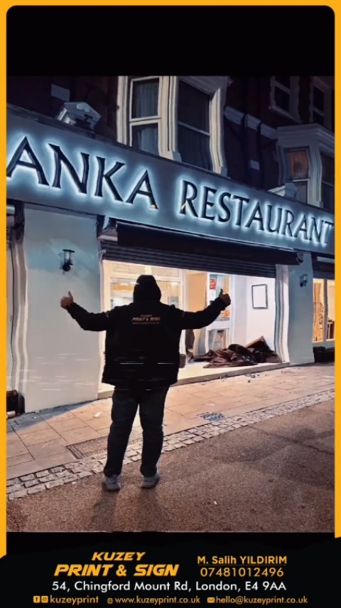 KUZEY PRINT & SIGN
Mob. : 07481012496
54 Chingford Mount Road, London, E4 9AA
www.kuzeyprint.co.uk
Logo and branding design, Shop signs, 3D led buildup letter signs, light box frames for windows, interior light menu boxes, Restaurant Table menus, large format poster and outdoor banner printing, menu, takeaway leafets, flyers, businesscards, vehicle wrapping, roll up banners, window graphics, A boards, A size Frames and posters, sticker and labels, floor stickers etc...
#LondonSigns #ShopSignsLondon #SignageUK #BusinessBranding #PrintAndSign
#LEDsigns #CNCcutting #WindowGraphics #MenuDesign #RestaurantSigns
#CafeSigns #BarberSigns #TakeawaySigns #ABoard #FlagsAndBanners
#GazeboTents #LightUpYourBrand #RetailBranding #LocalBusinessUK
#KuzeyPrintAndSign