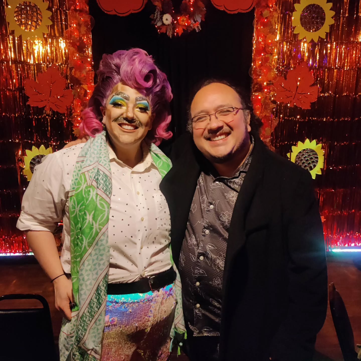 I love going to Jacques Cabaret for Jewish drag by @aintmitzvahavin and the great @jean.sequins !