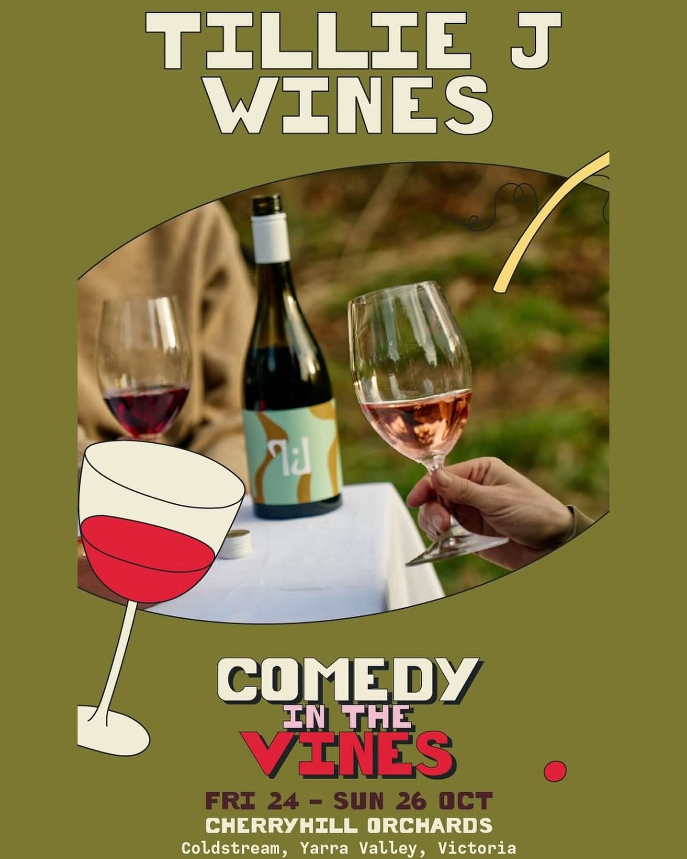 Come visit me between 12-1pm this Sunday pouring for @tilliejwines 🍷I may not have the jokes covered, but I’ve got the wines sorted for the day✨♥️