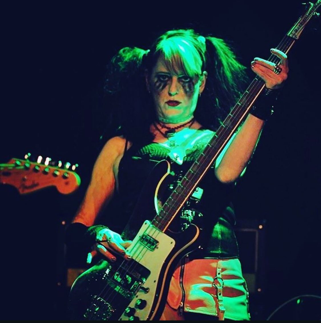 #sunday 10/26!!! Stoked to be on bass with Malice Cooper, the Bay Area’s own @alicecooper tribute!! Starring @geoffball19 as Alice!! @makeoutroomsf w/ @debasedsf and @thedeadsailorgirls #rocknroll #sf #sanfrancisco #halloween