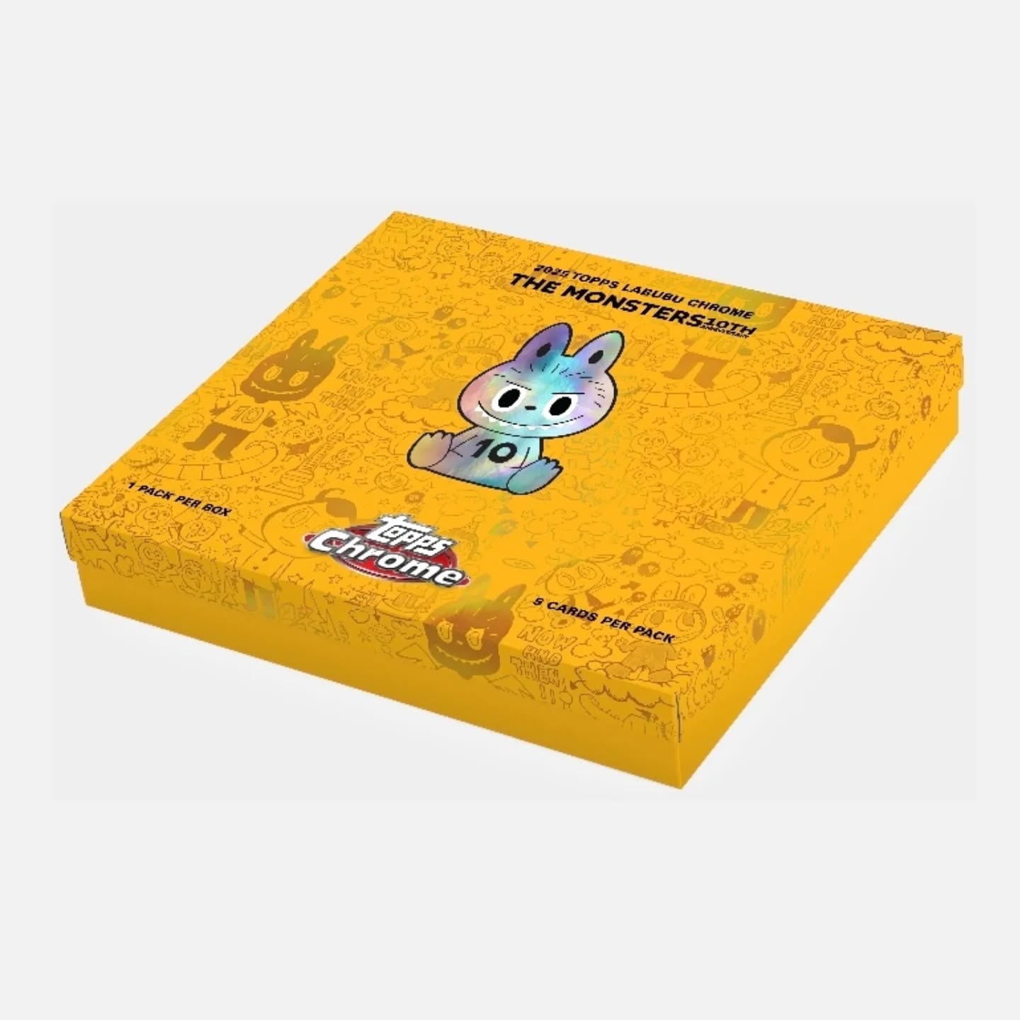 🔥 Limited Drop Alert! 🔥
The 2025 Topps Labubu Chrome® 10th Anniversary Hobby Box is coming this December — and stock is very limited! 👀✨
Celebrate 10 years of Labubu with stunning chrome finish cards, rare parallels, and collector-exclusive hits that every fan will want to get their hands on! 💫
💛 Once they’re gone, they’re gone!
📅 Don’t miss the drop this December!
#Labubu #ToppsChrome #TopTierCollectables #TradingCards #Labubu10thAnniversary #HobbyBox #Collectables #CardCollector #LimitedEdition #PopMart