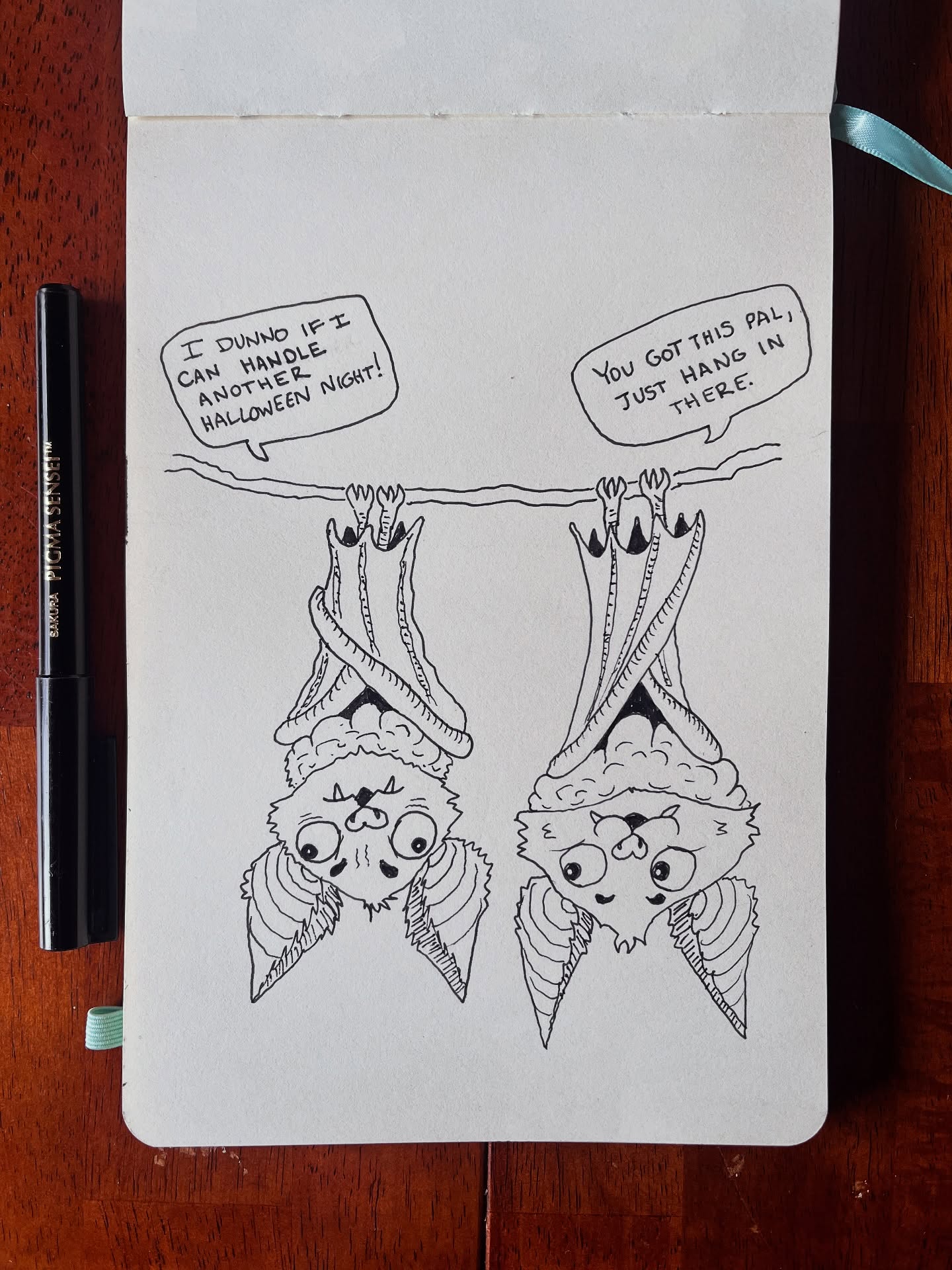 Prompt- “BATTY” - hang in there friends, we’ll make it through.
-
#drawfordays @stickersfordaysllc